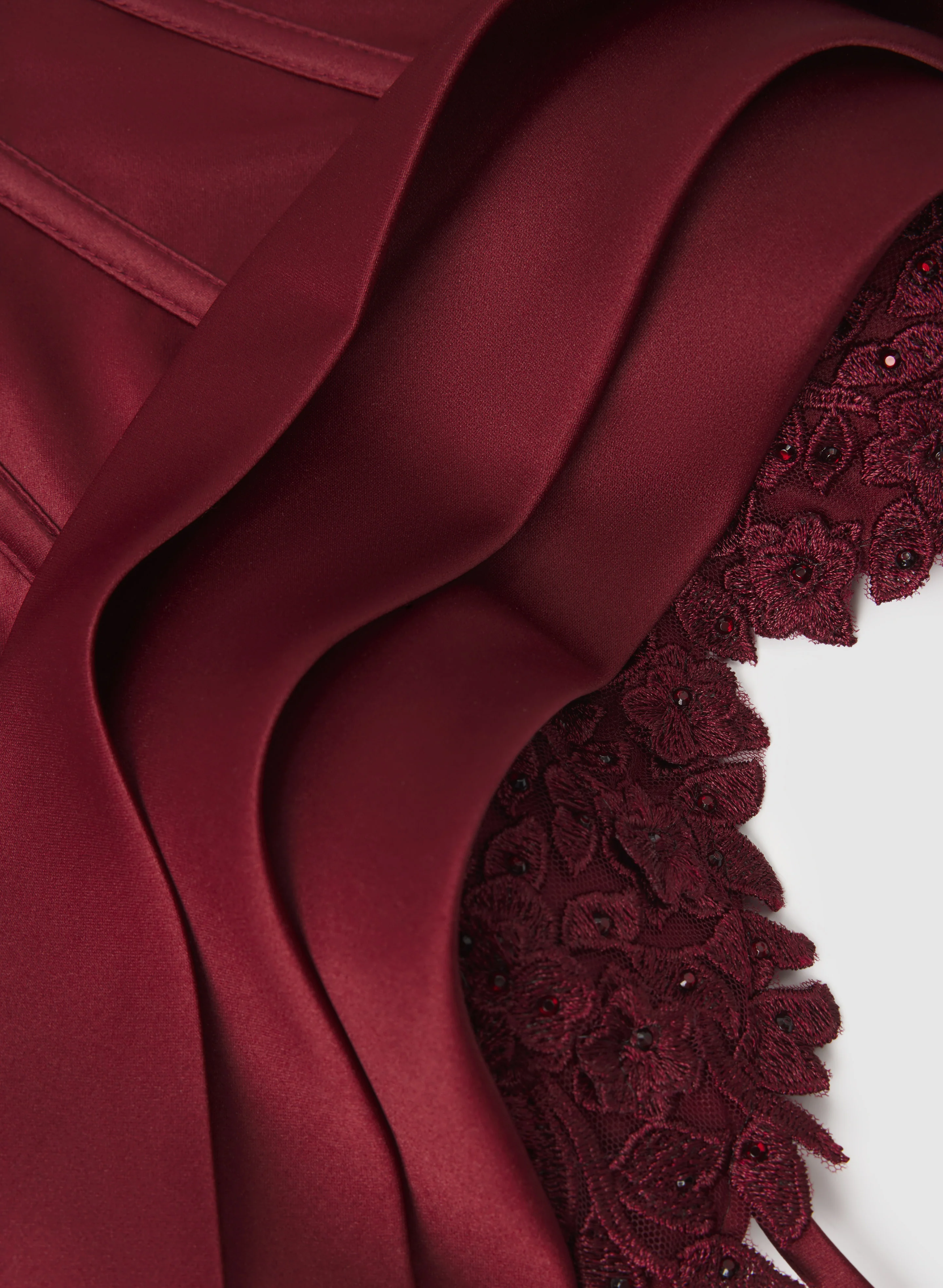 Lace Corset Satin Gown - Image 7