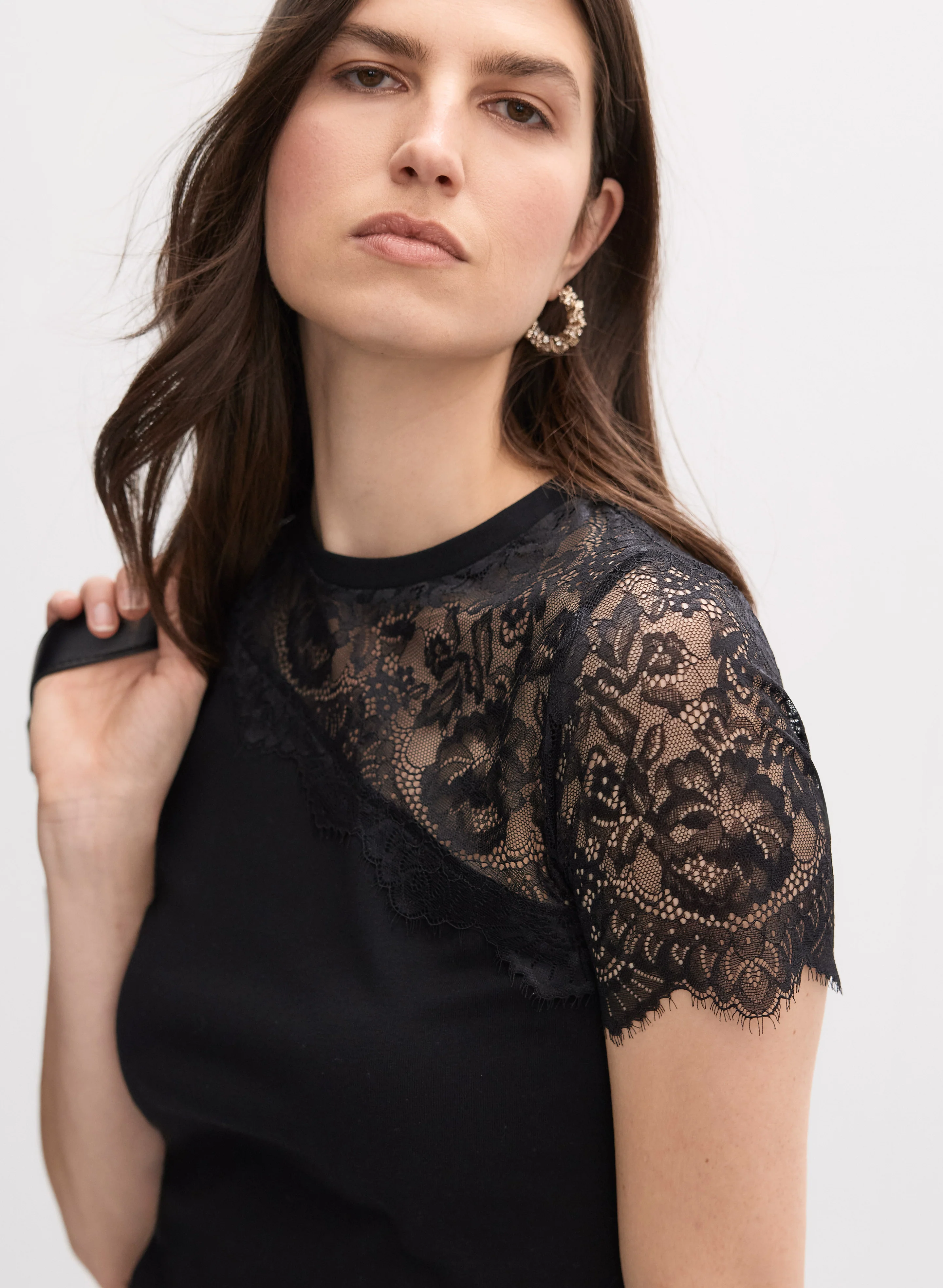 Lace Detail Top - Image 5