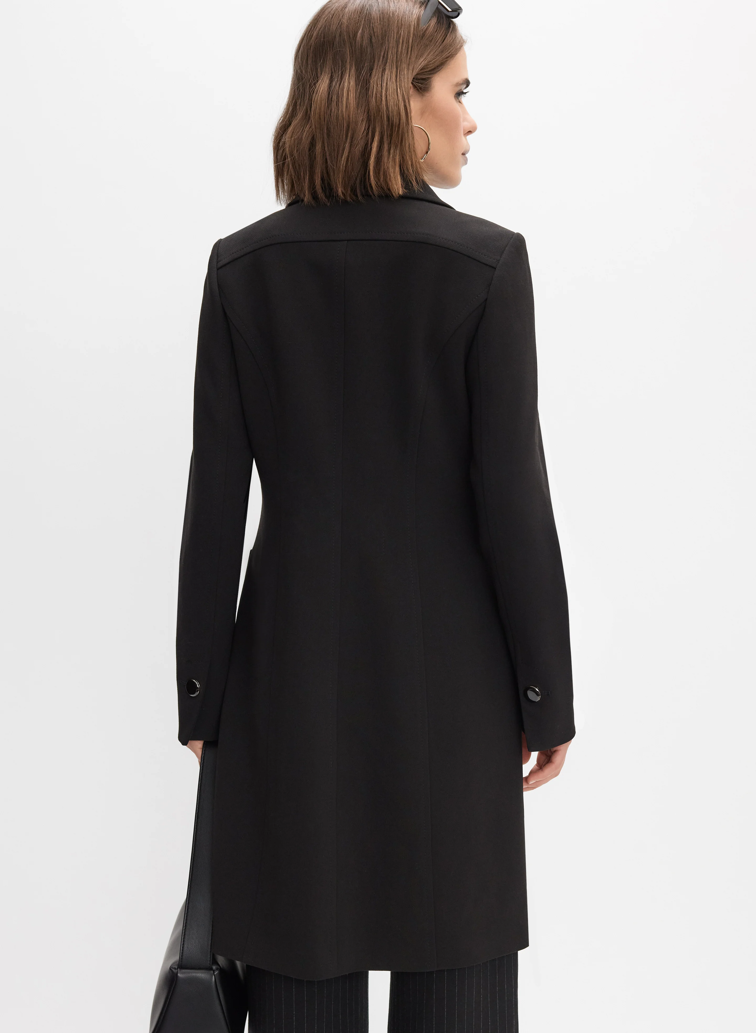 Long Button-Down Coat - Image 4