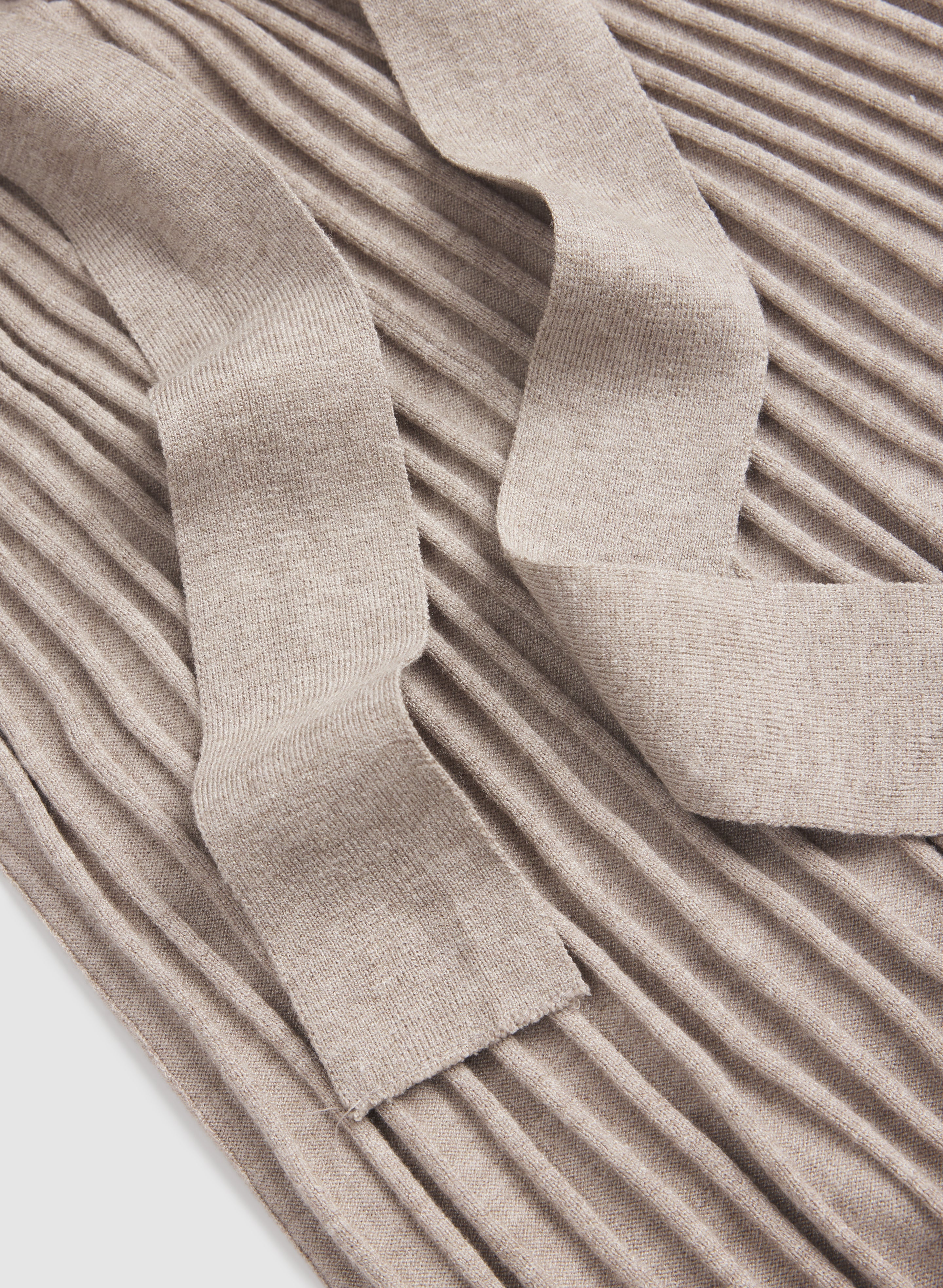 Long Rib Knit Dress - Image 7
