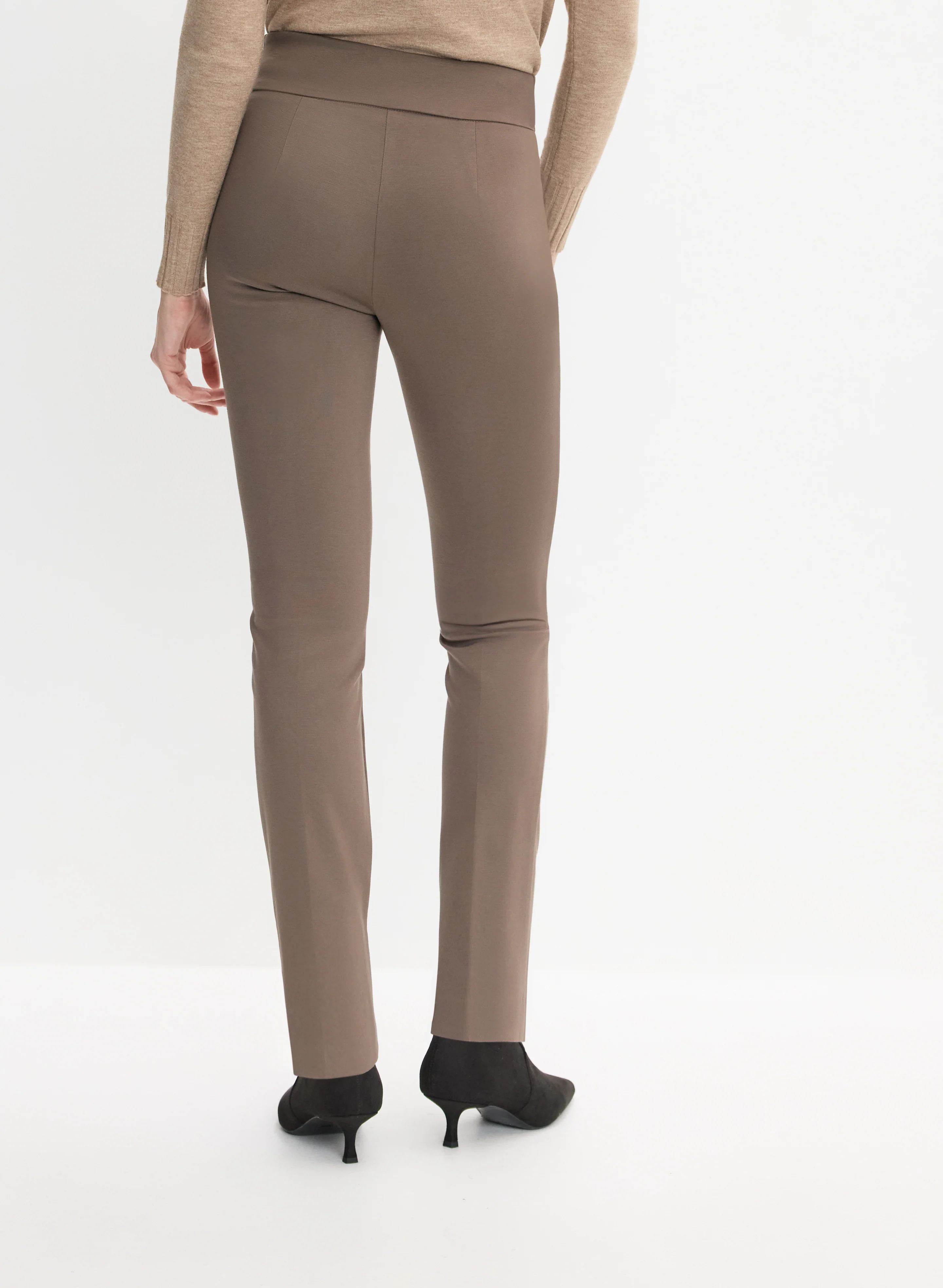 Madison Pull-On Straight-Leg Pants - Image 2