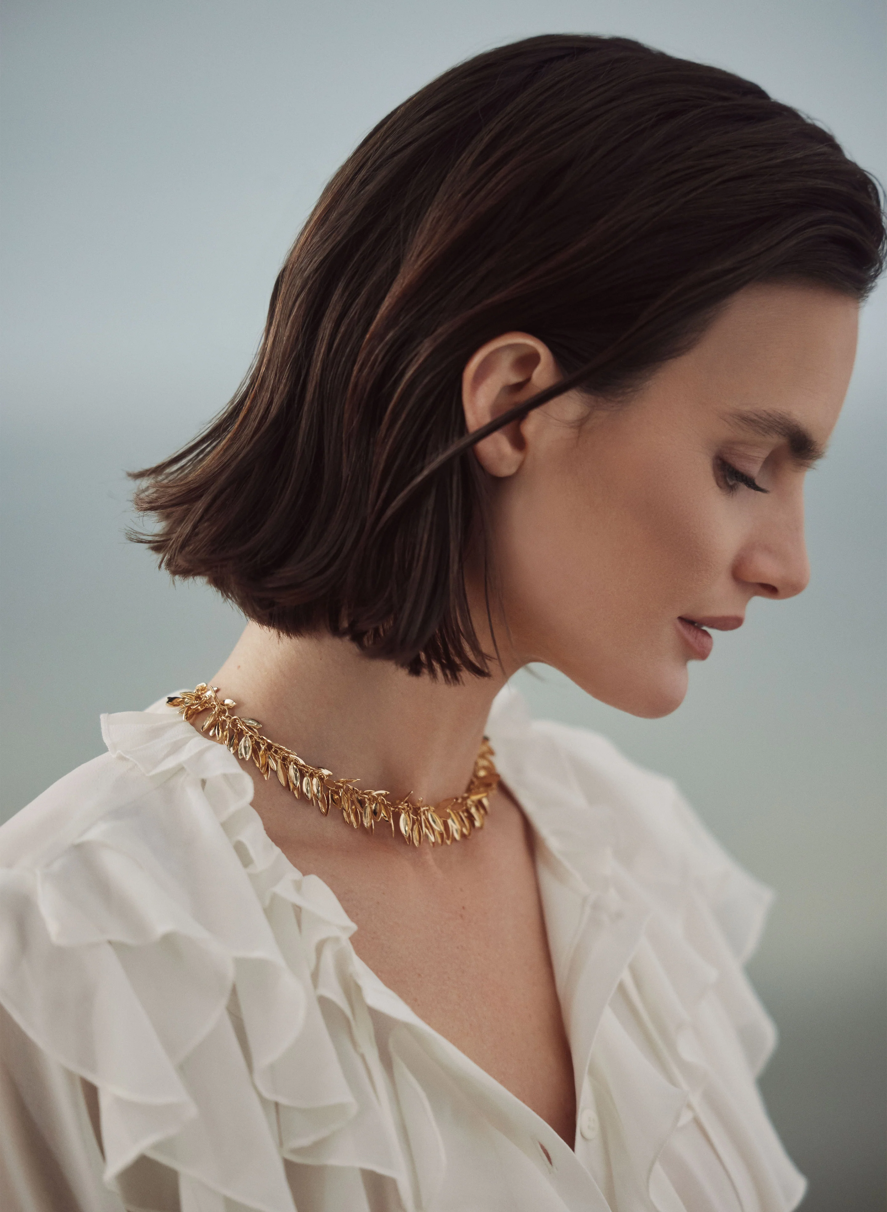 Metal Cluster Necklace - Image 2