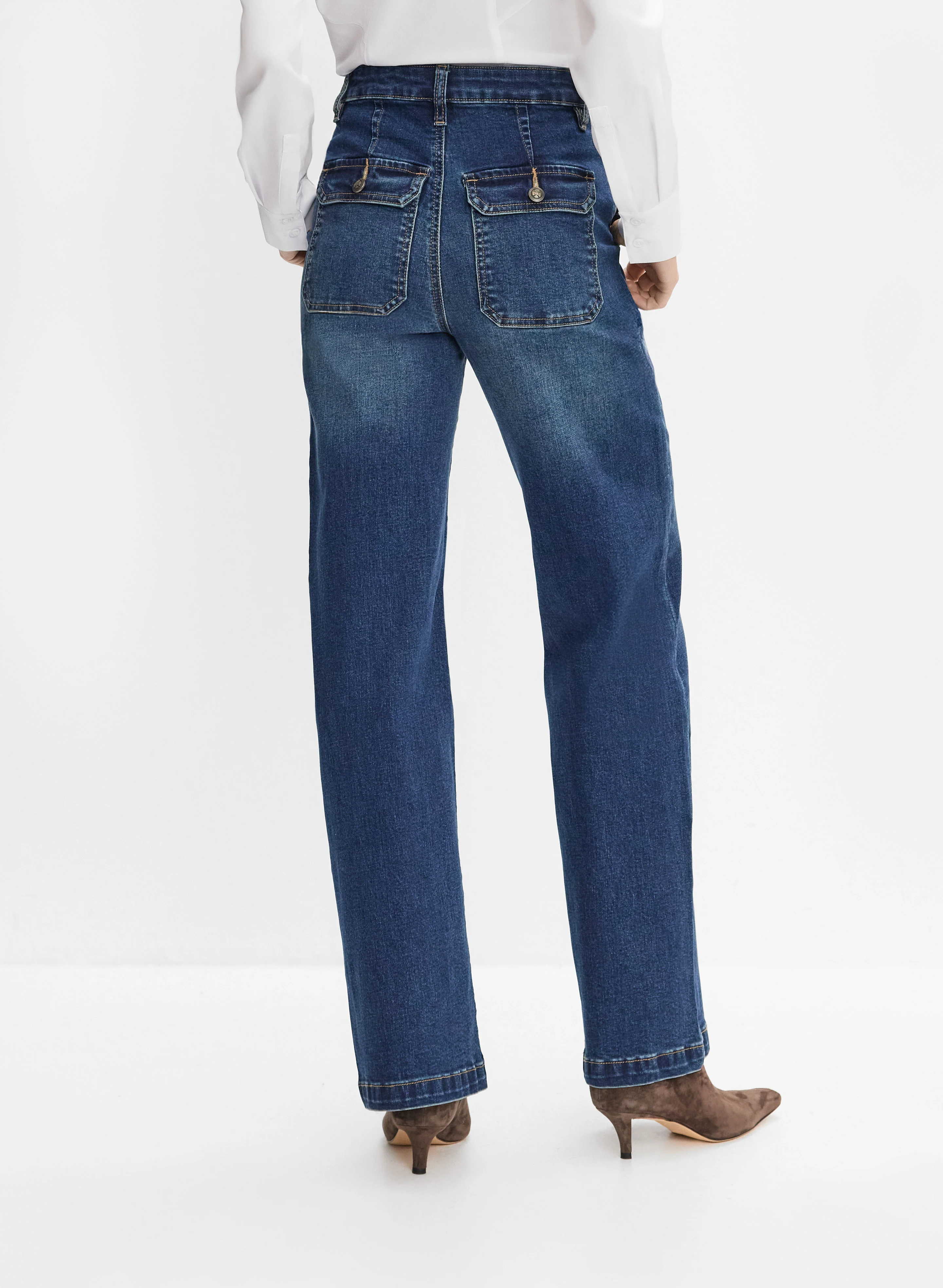 Mid-Rise Trouser Jeans - Image 2