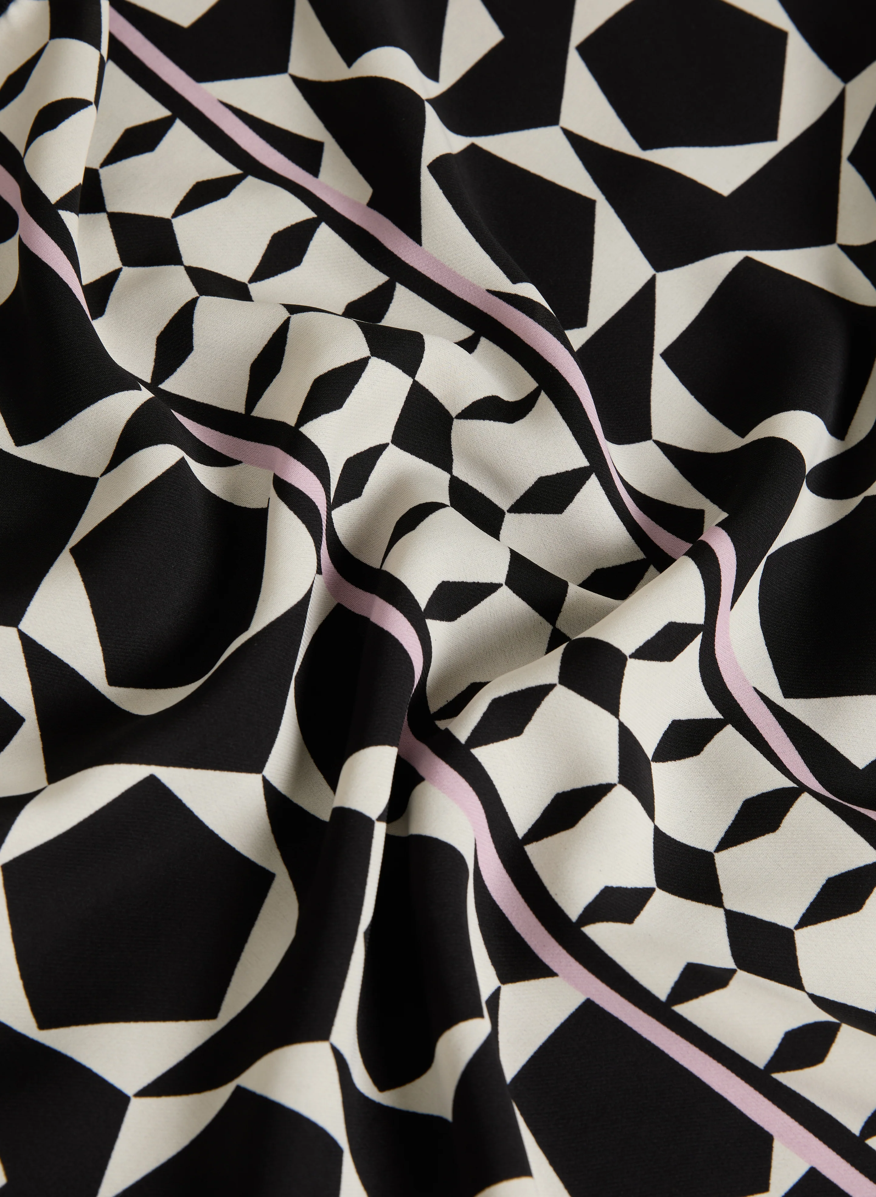 Mixed Print Top - Image 7