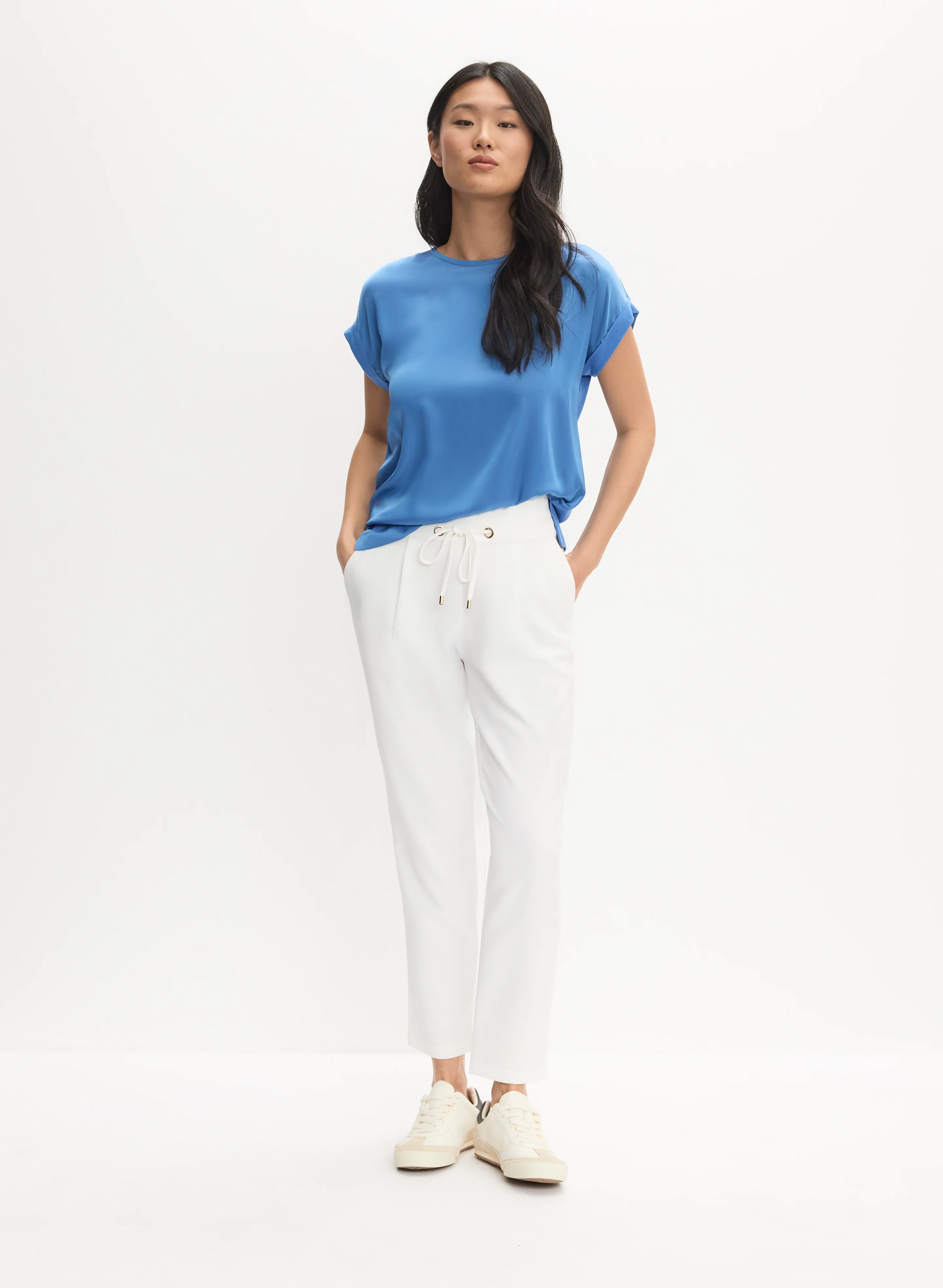 Mixed Satin Top - Image 3