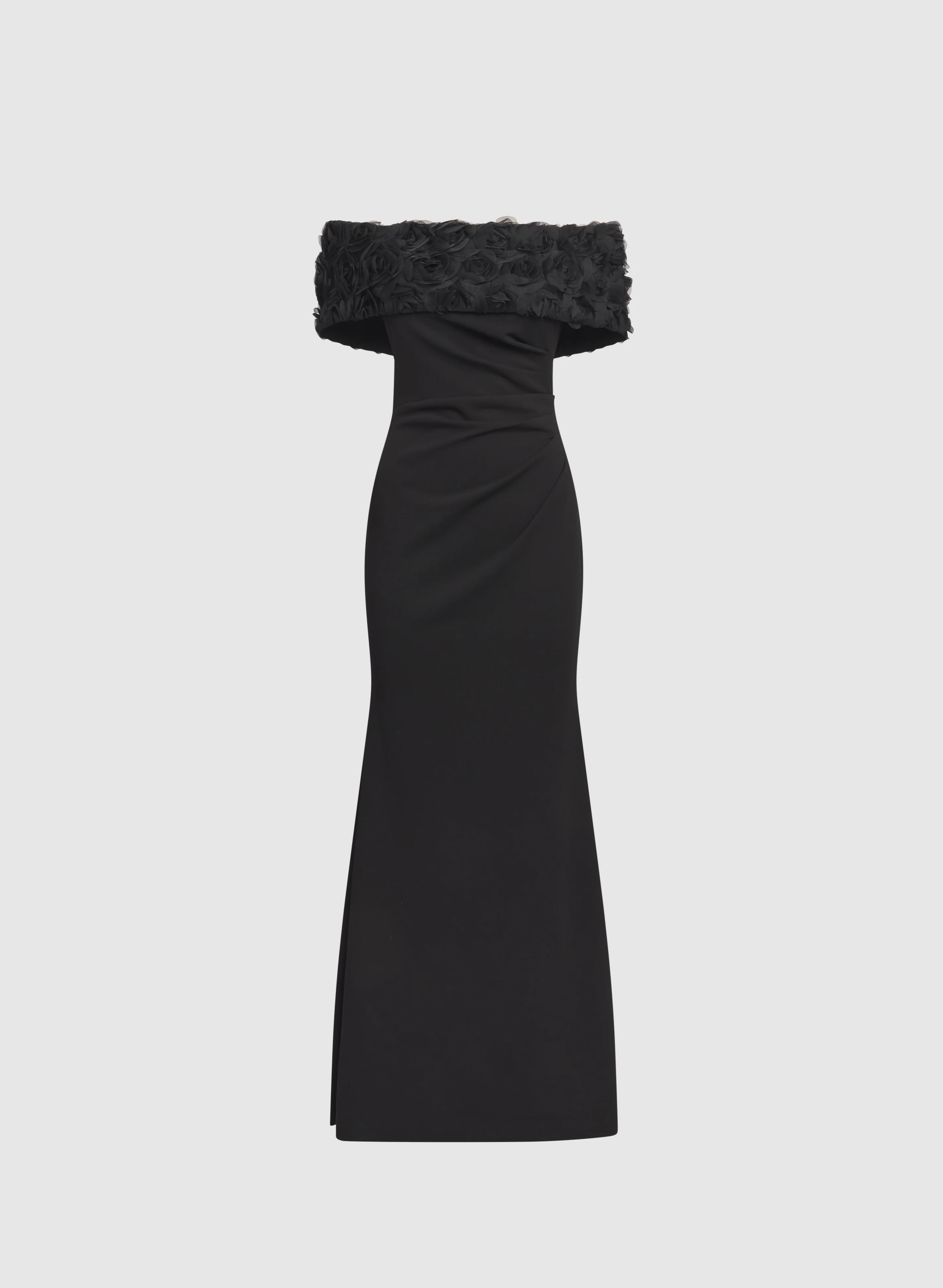 Off-The-Shoulder Crepe Dress - Image 5