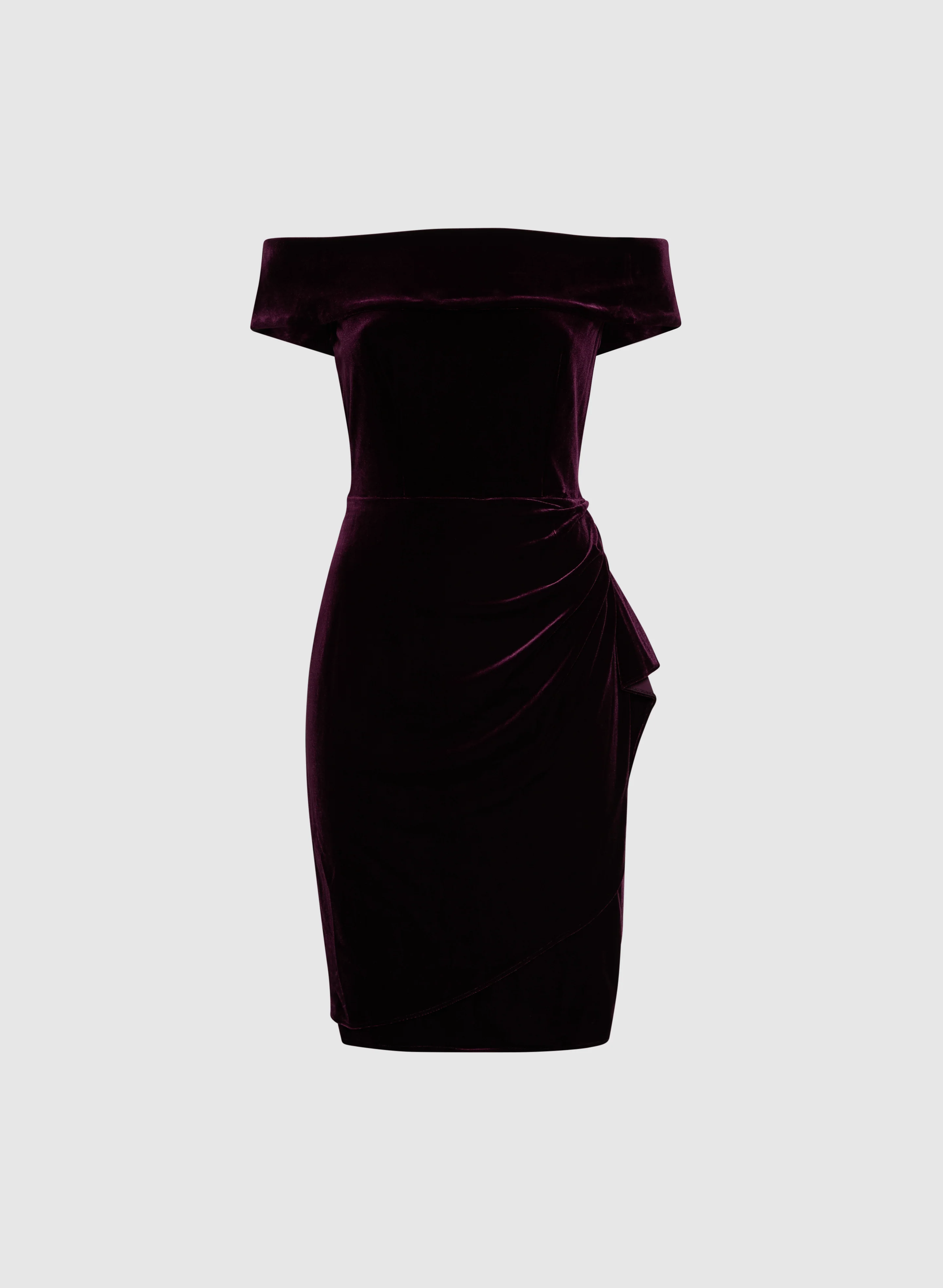 Alex Evenings - Off-the-Shoulder Velvet Dress - Image 6