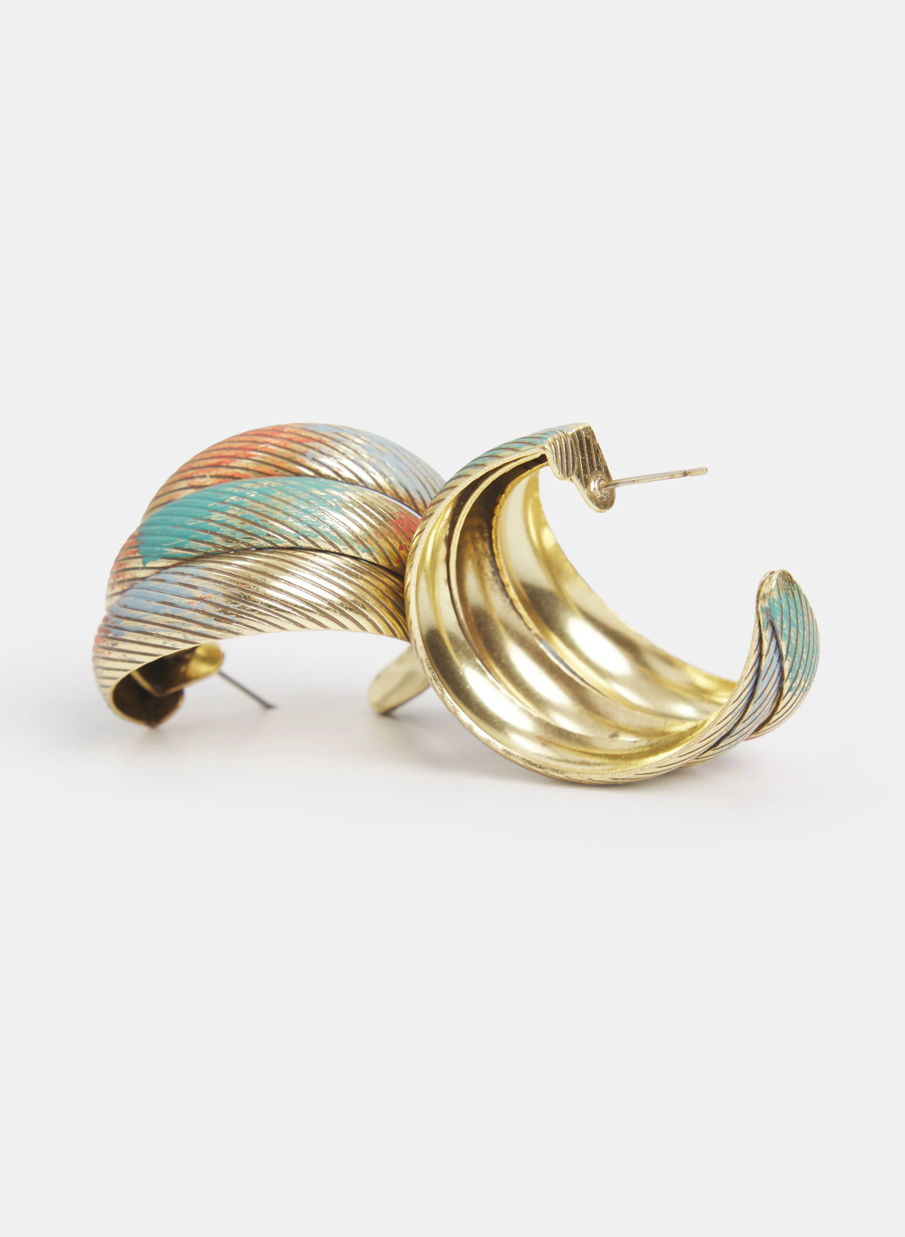 Open Hoop Earrings - Image 3
