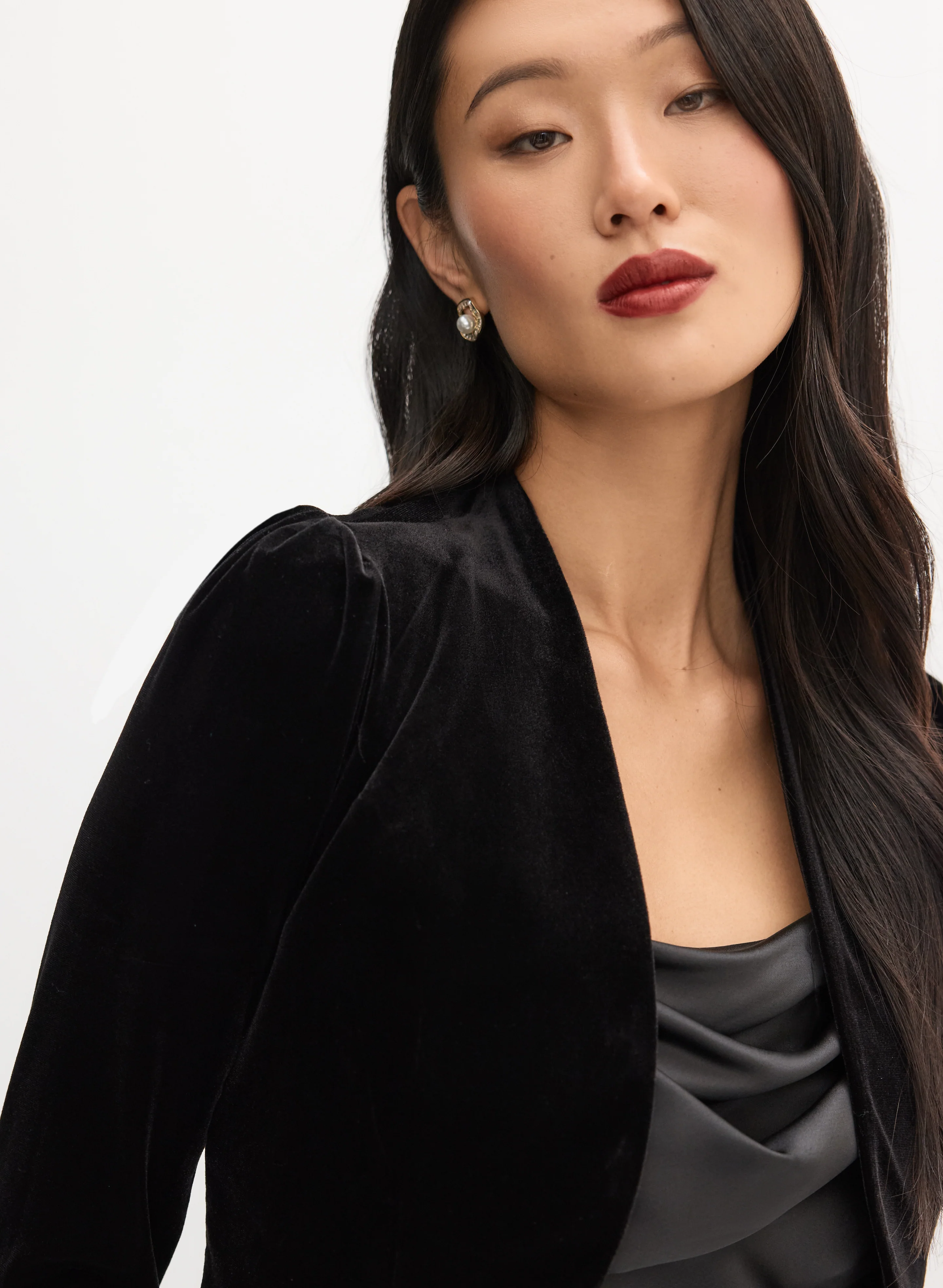 Open Velvet Bolero - Image 2