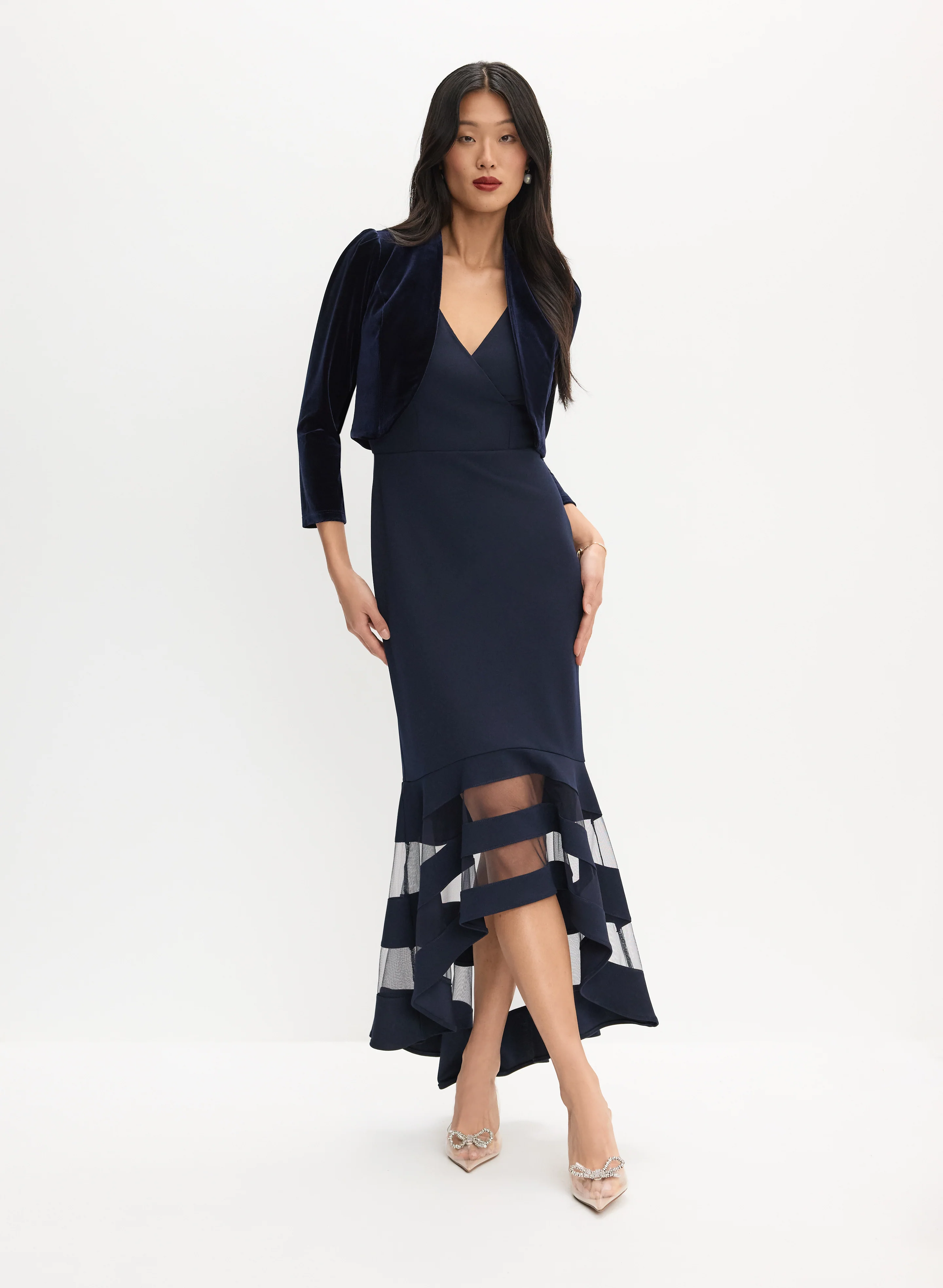 Open Velvet Bolero - Image 3