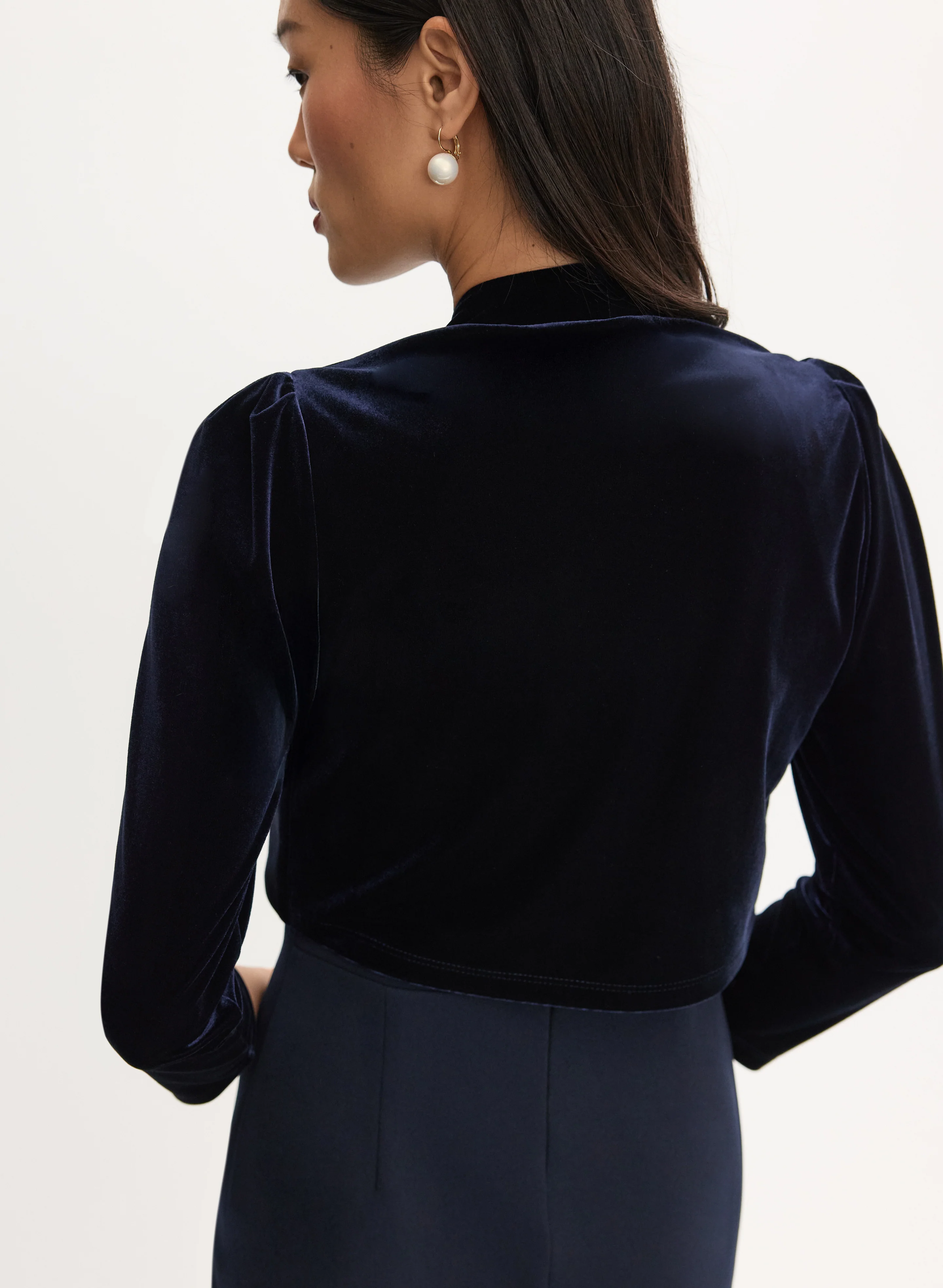 Open Velvet Bolero - Image 4