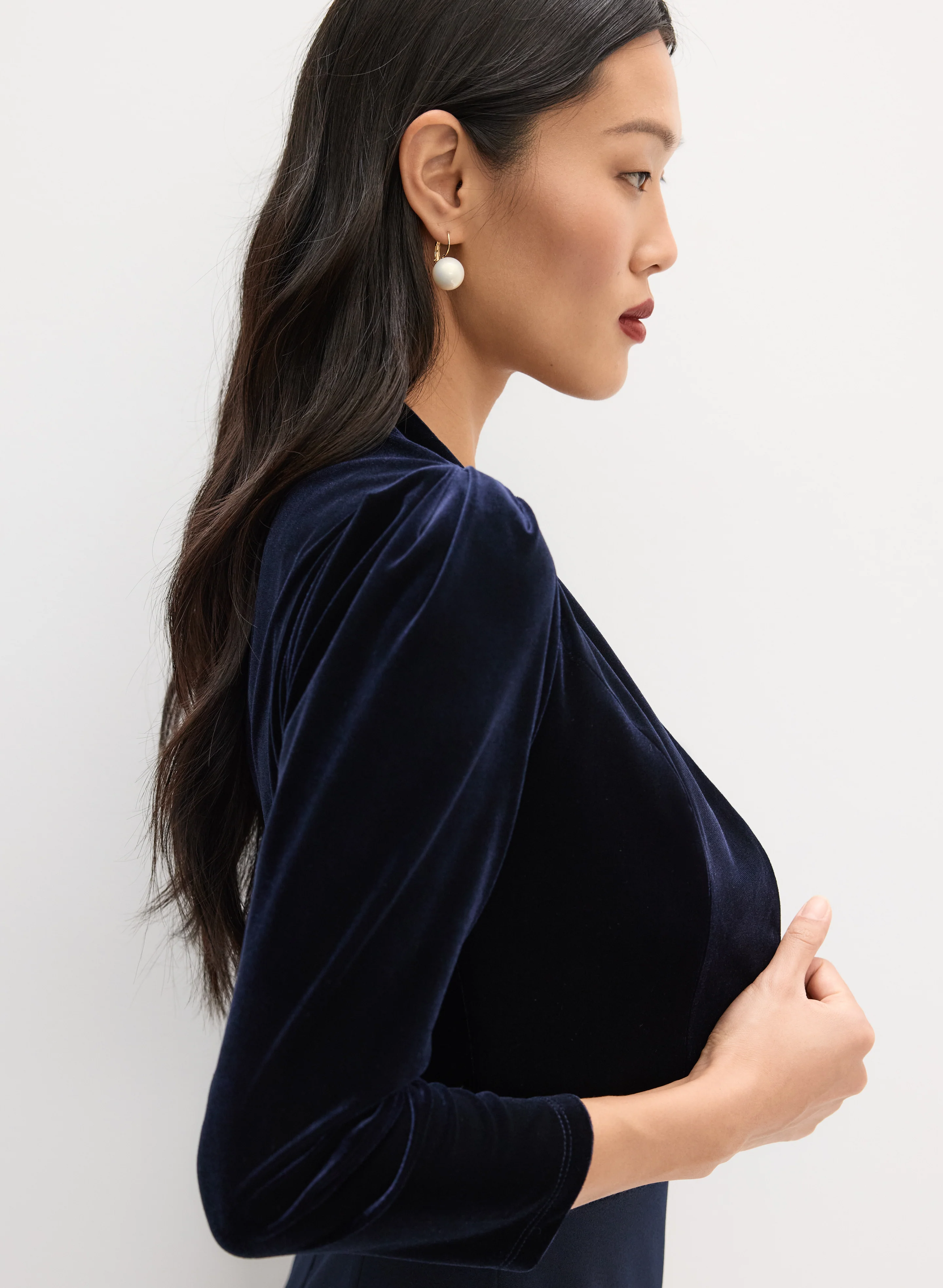 Open Velvet Bolero - Image 5