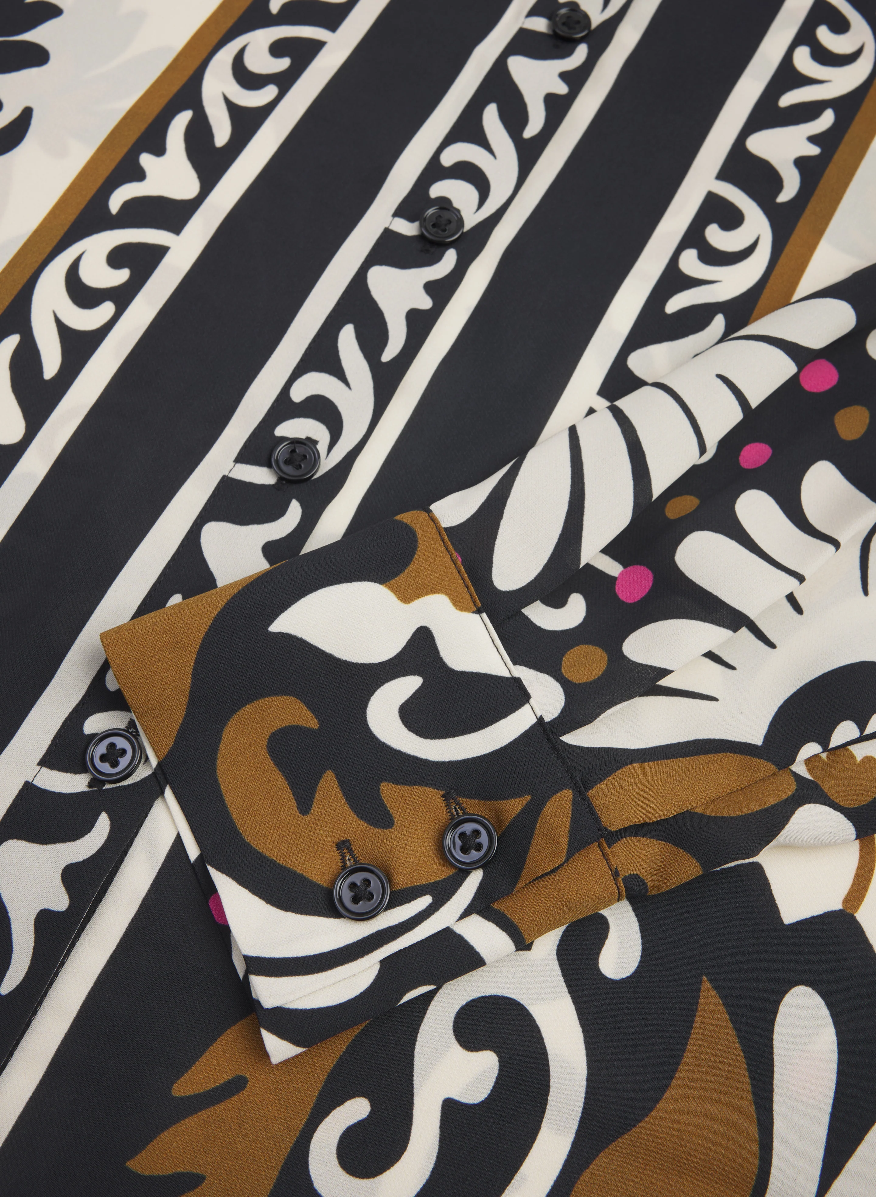 Ornate Print Blouse - Image 6