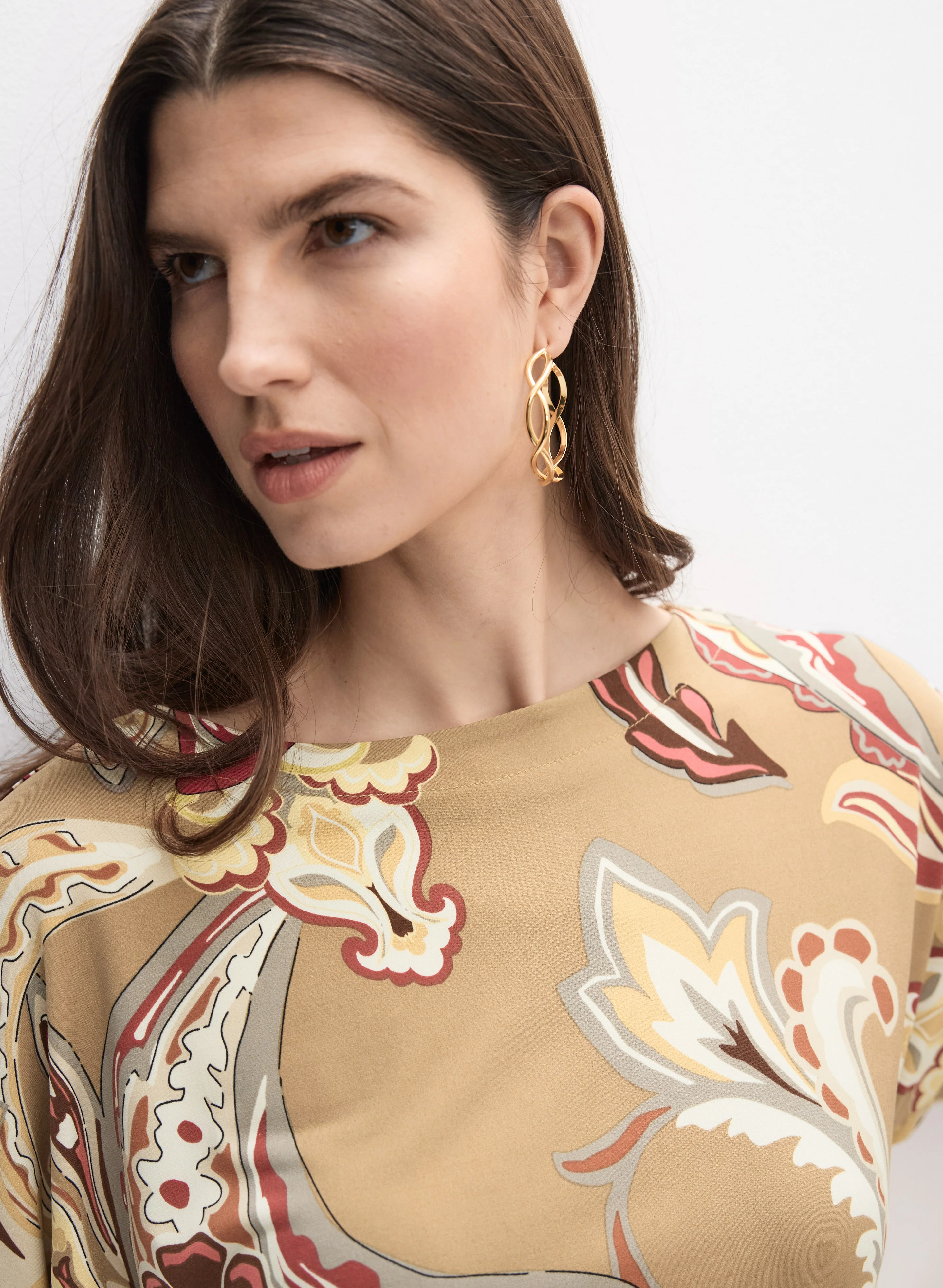 Paisley Blouson Top - Image 2