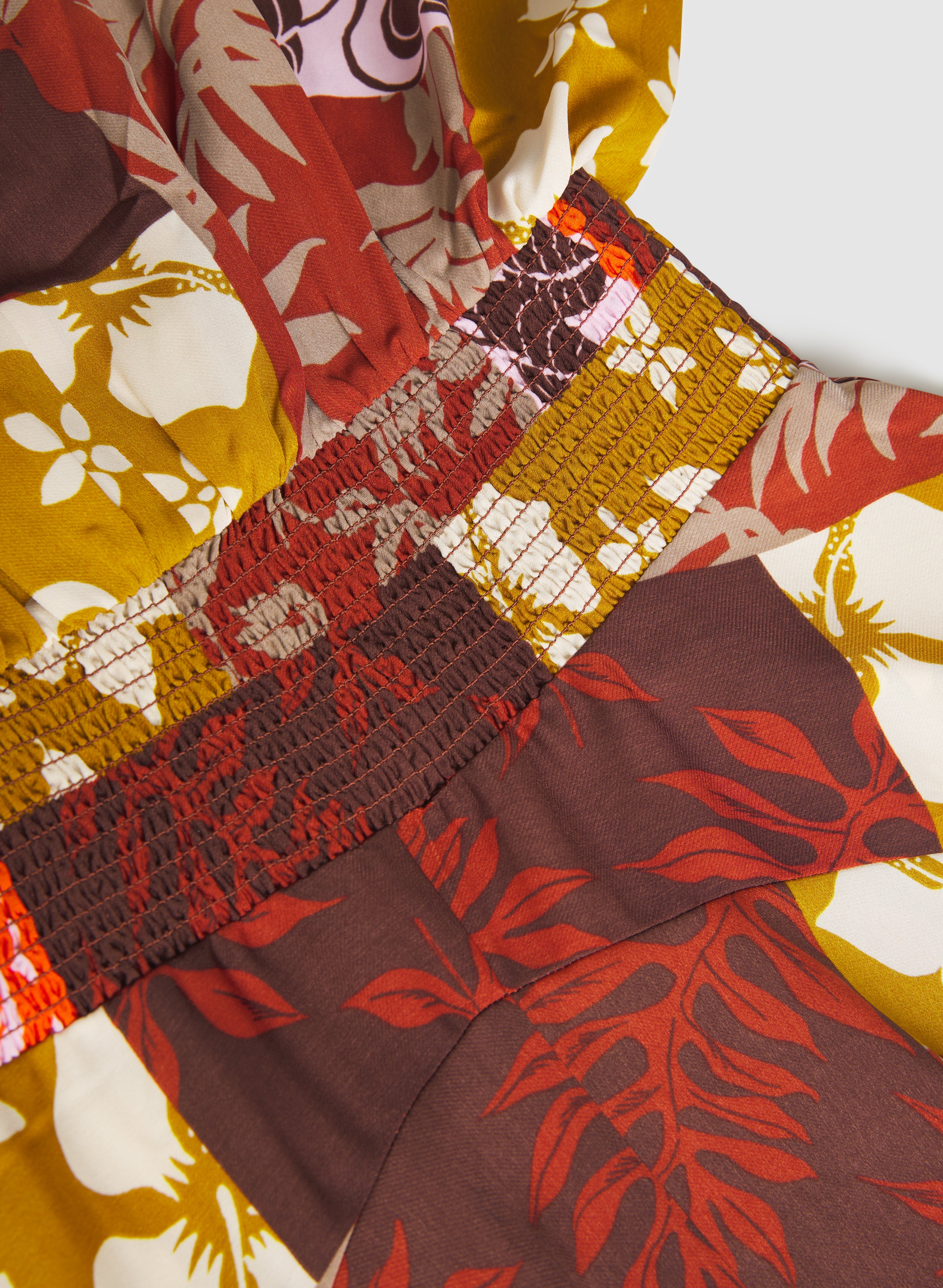 Patchwork Print Maxi Dress - Image 6