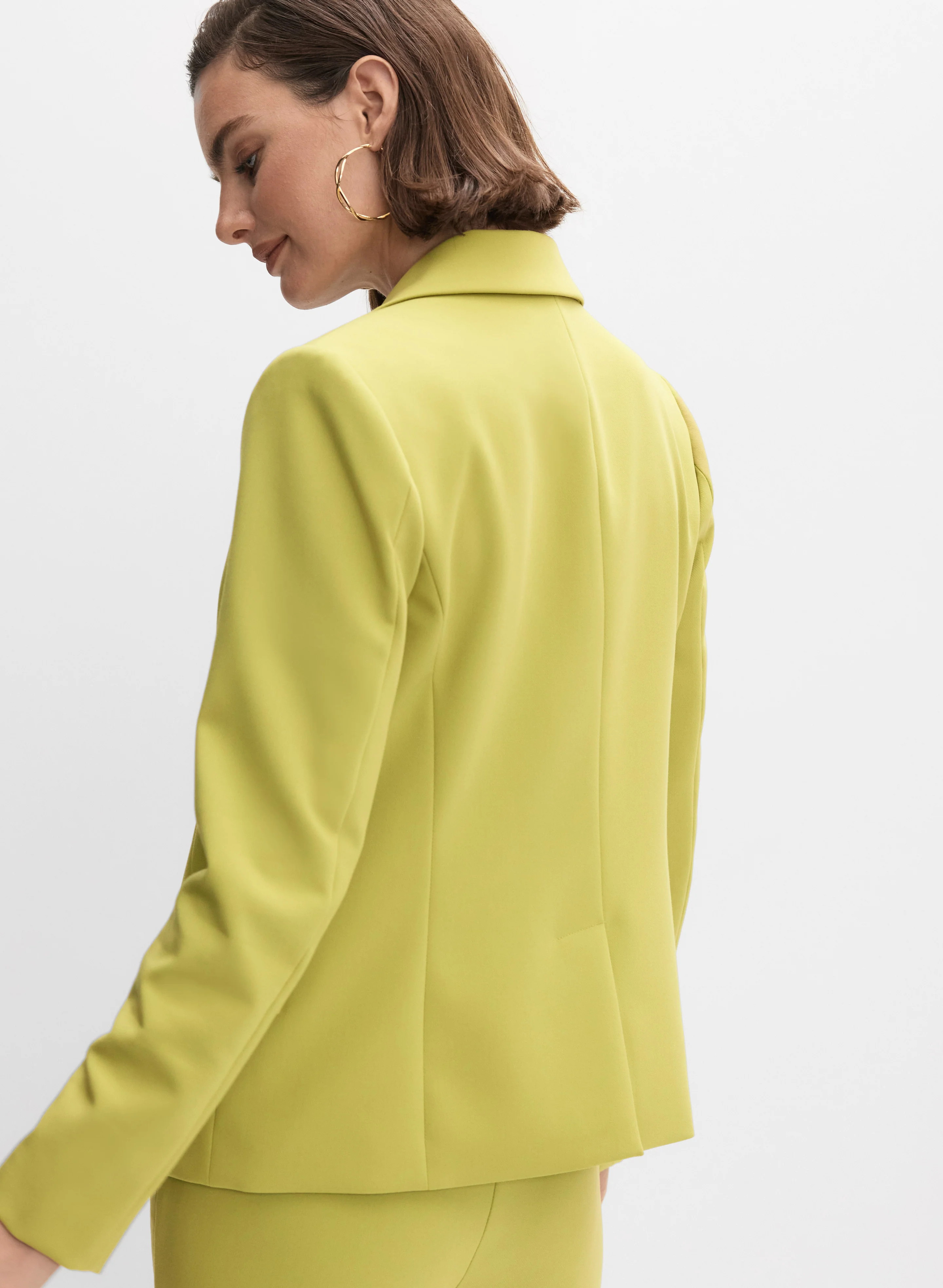 Peaked Lapel Blazer - Image 4