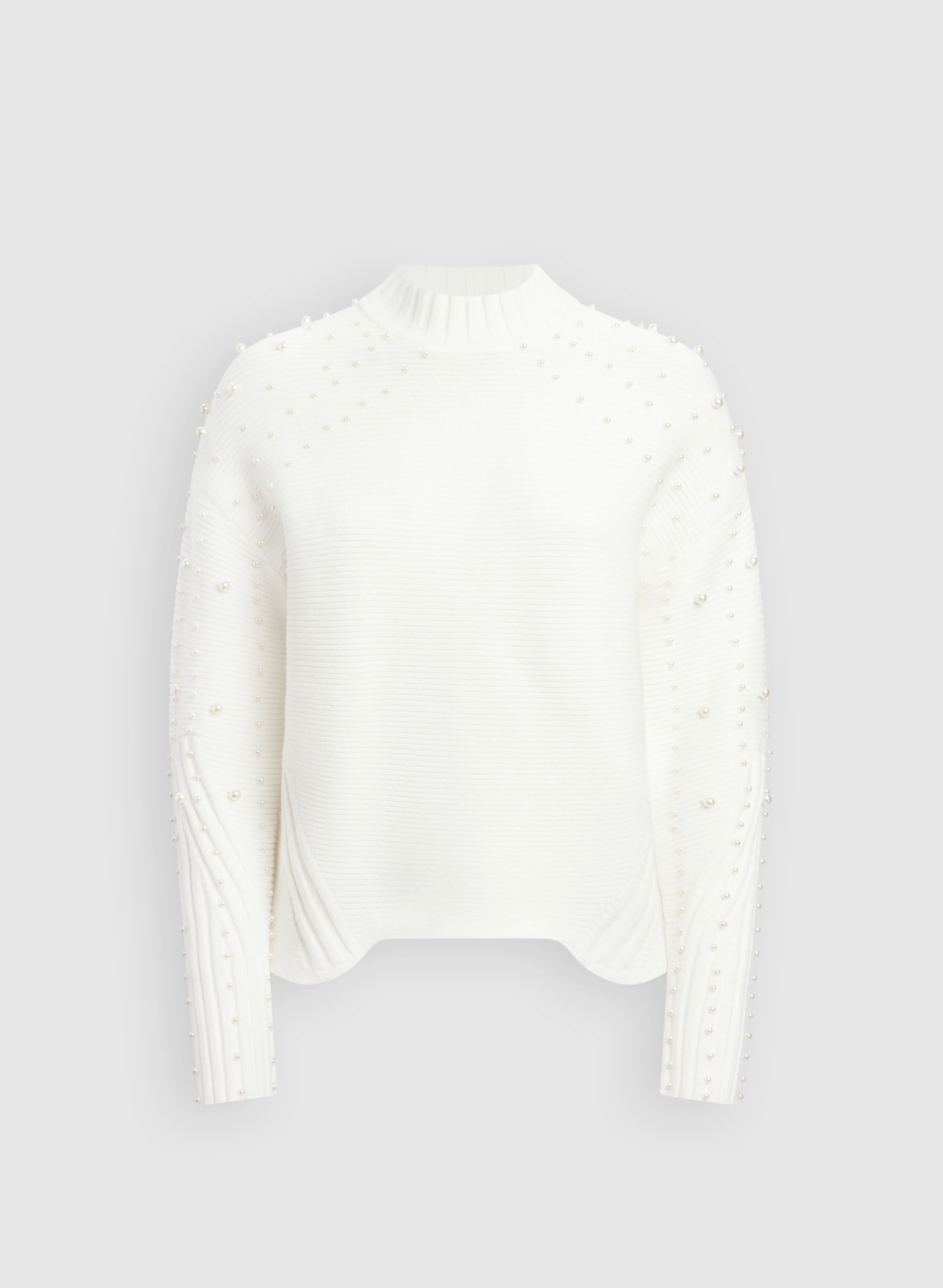 Pearl Embellished Sweater - Image 6
