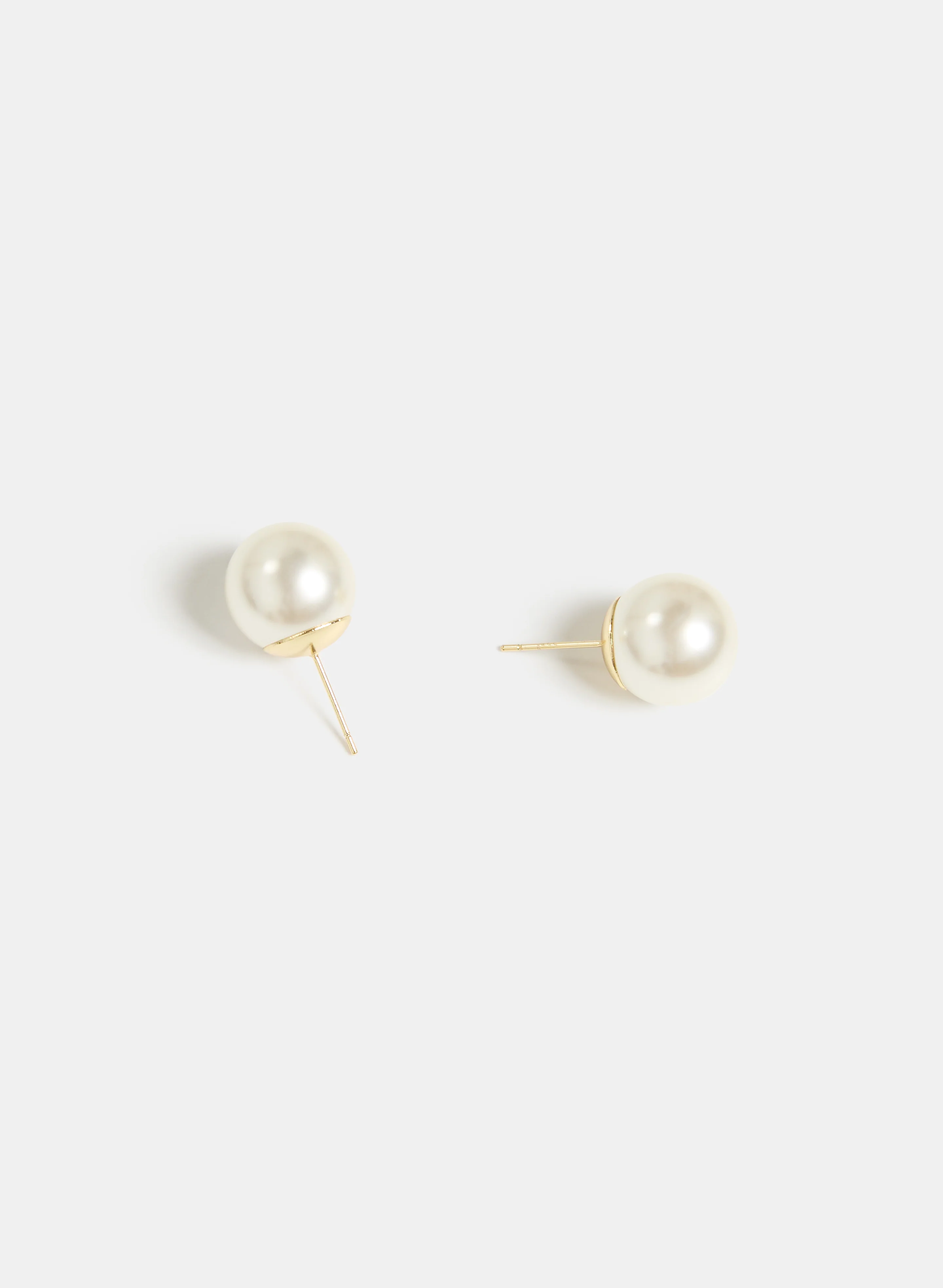 Pearl Stud Earrings - Image 2