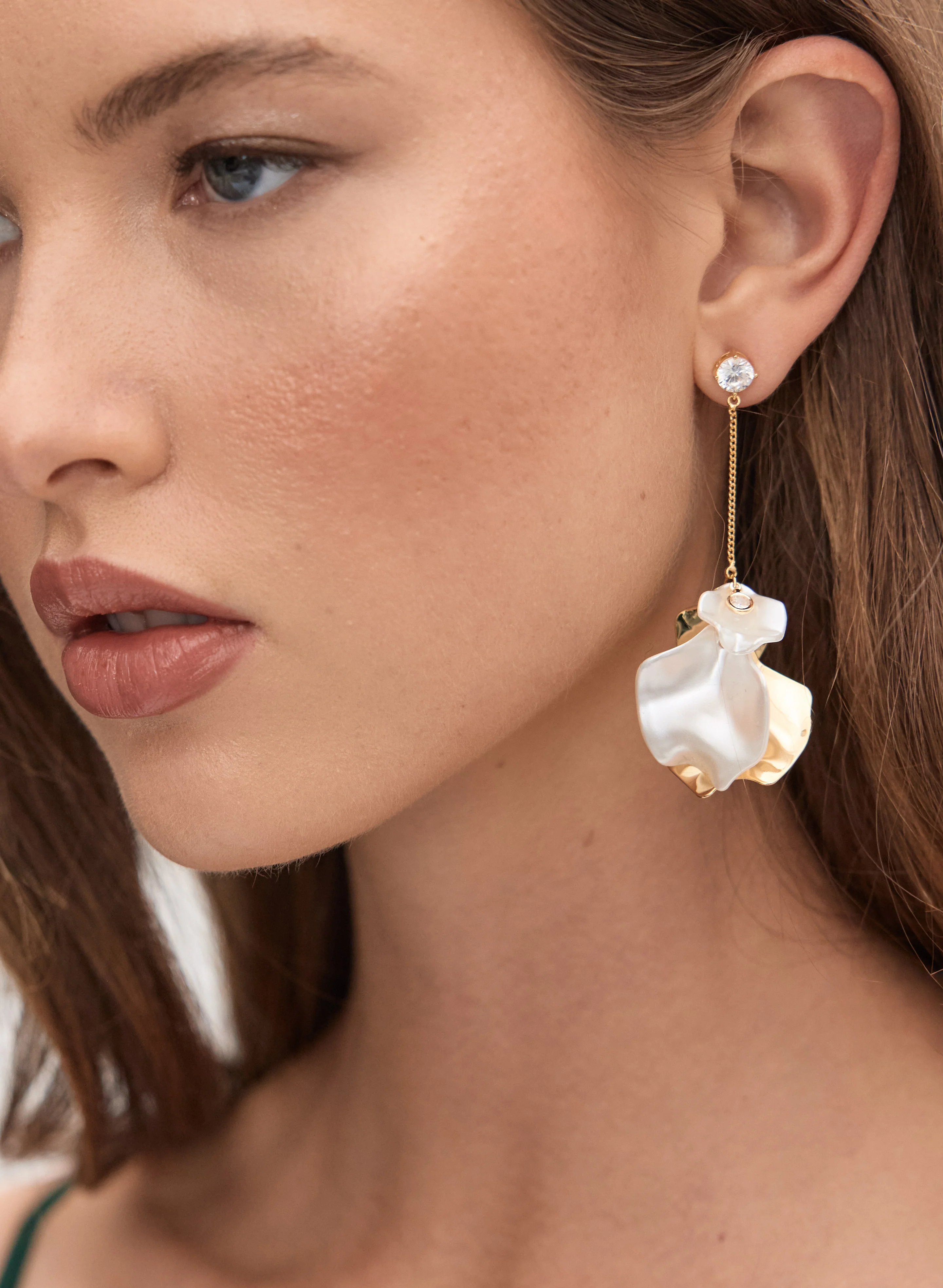 Petal Drop Earrings - Image 2