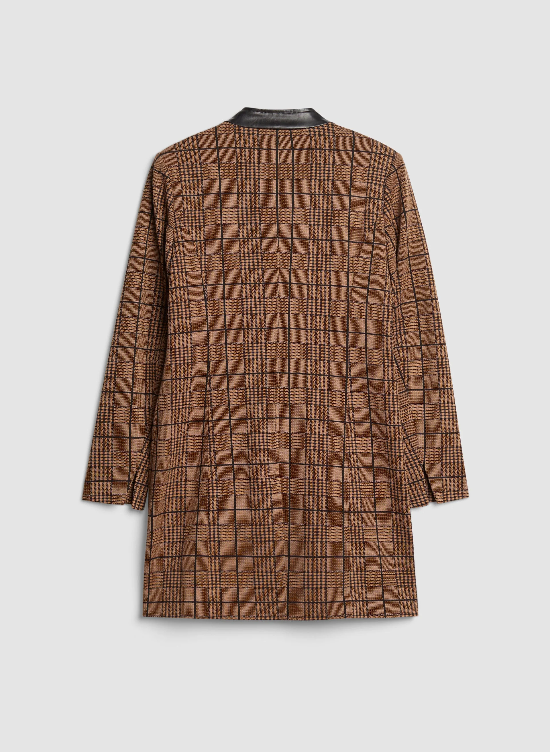 Plaid Redingote Blazer - Image 7