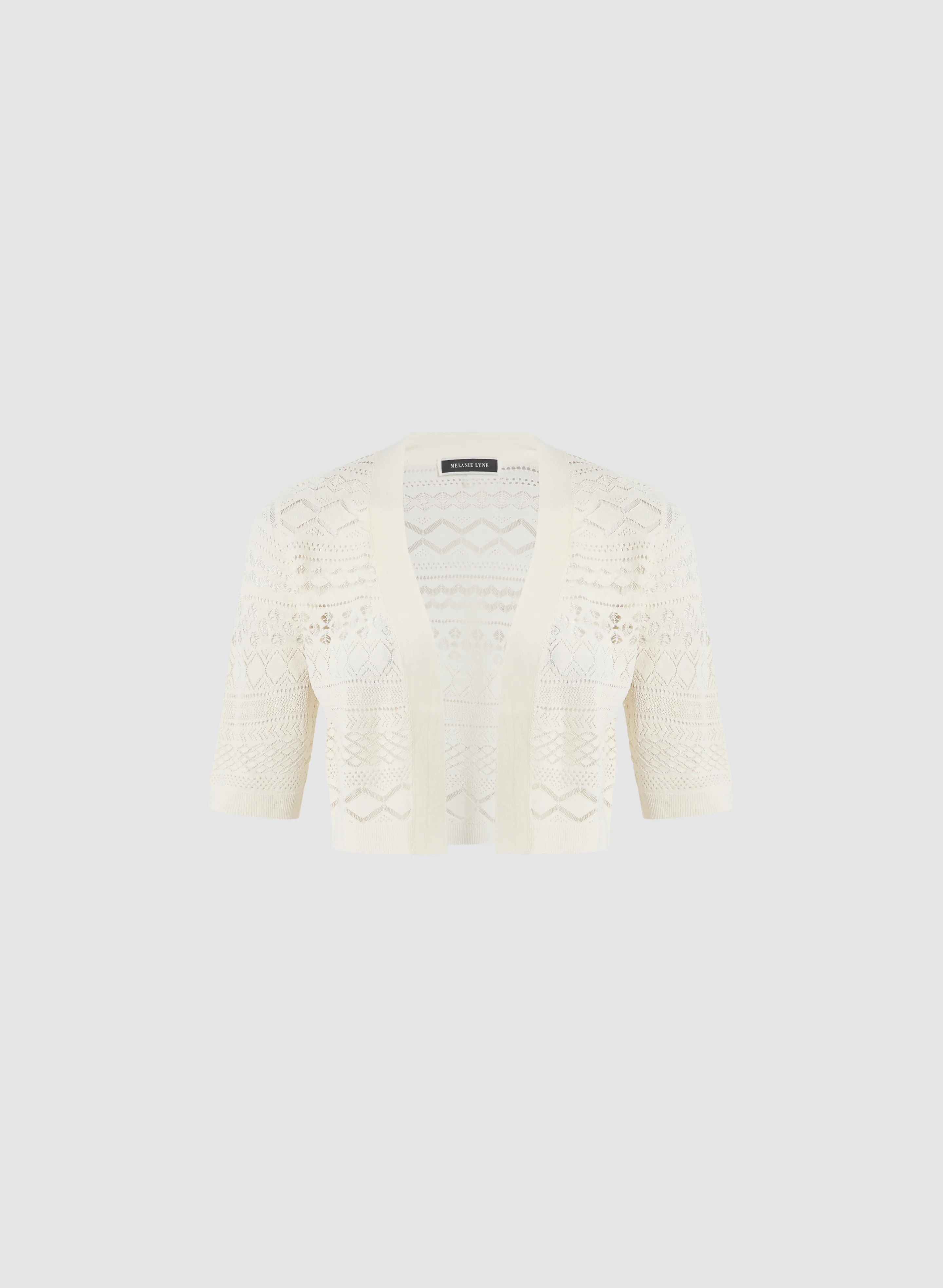Pointelle Knit Bolero - Image 6