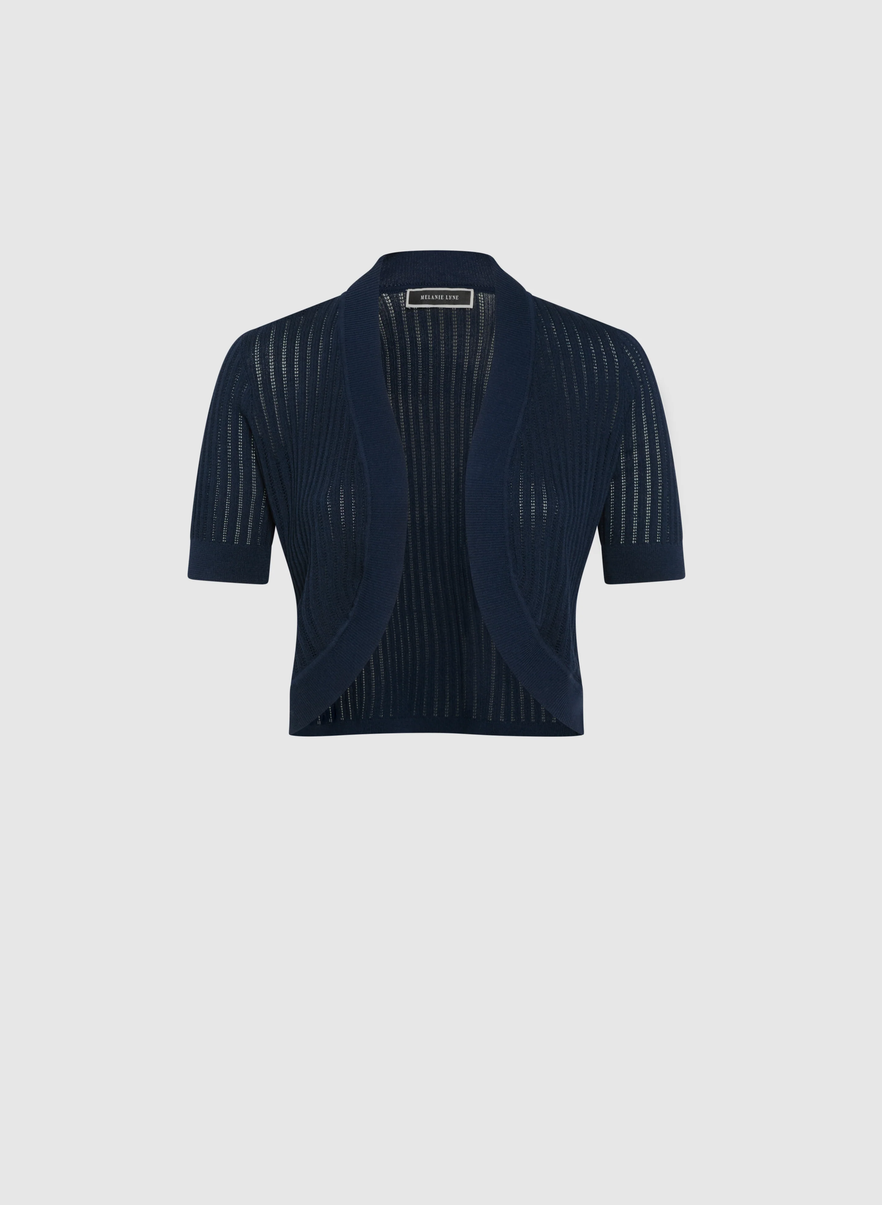 Pointelle Knit Bolero - Image 6