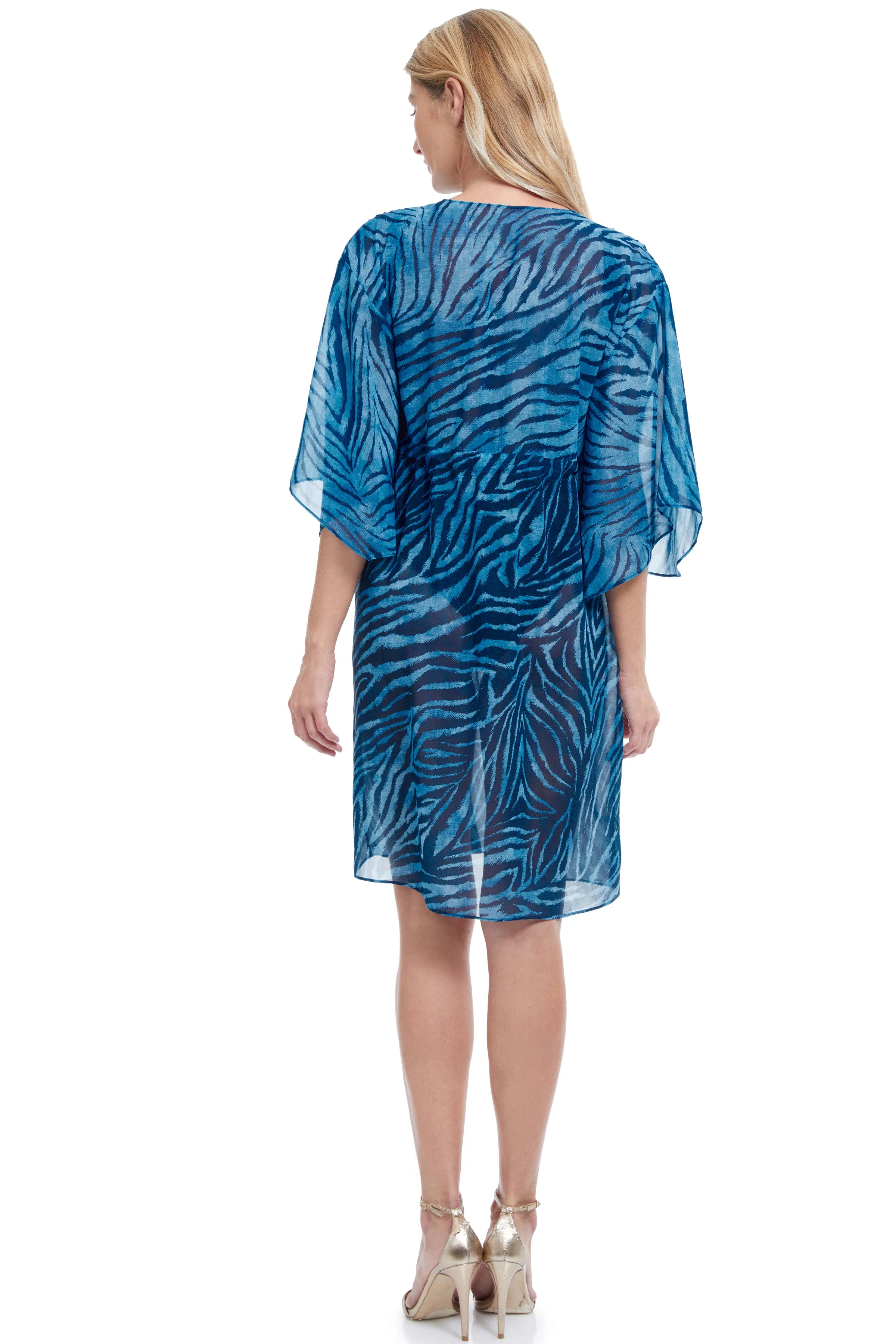 Profile by Gottex - Animal Print Swimsuit Cover Up - Image 3