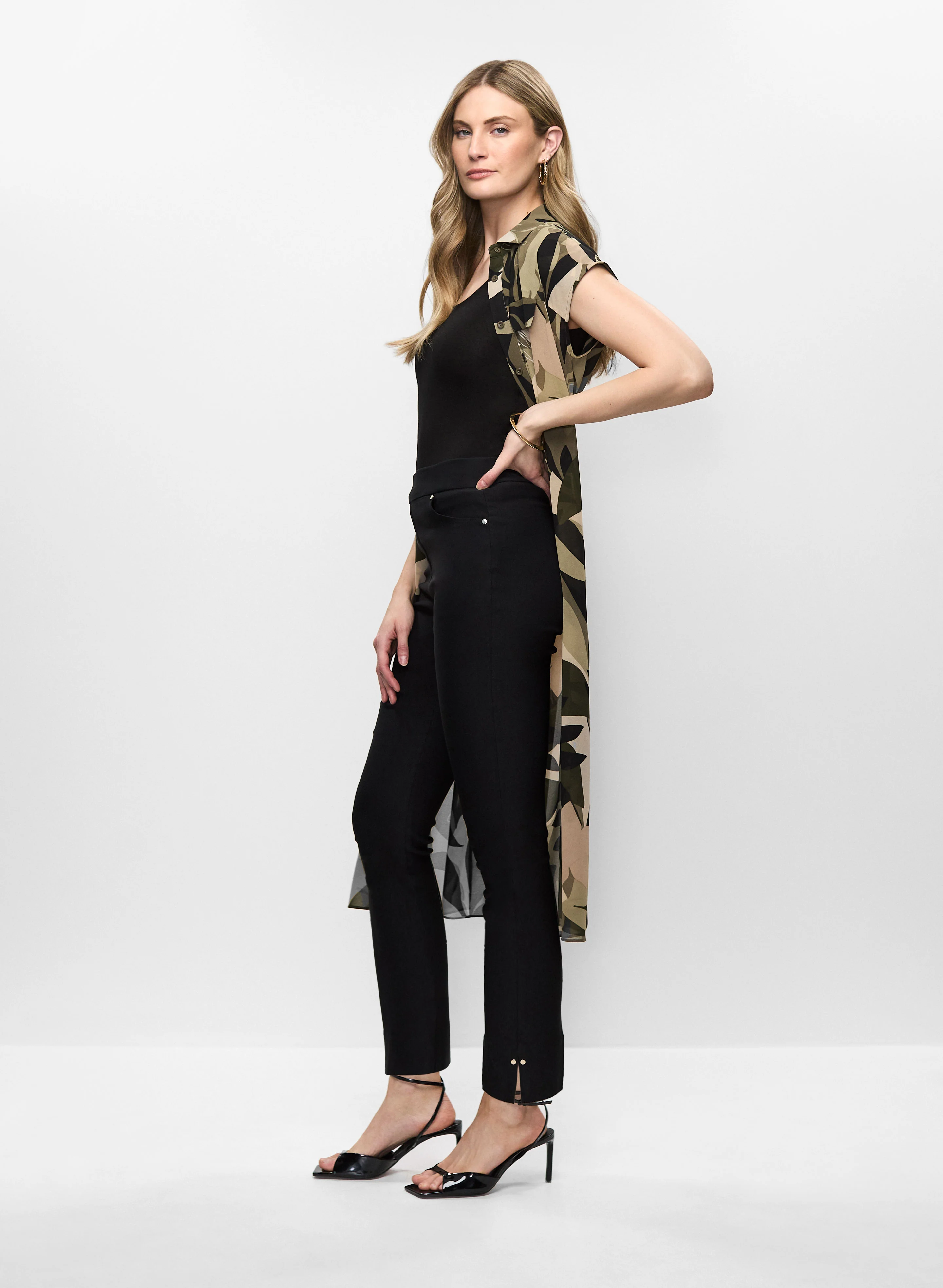 Pull-On Slim Leg Pants - Image 4