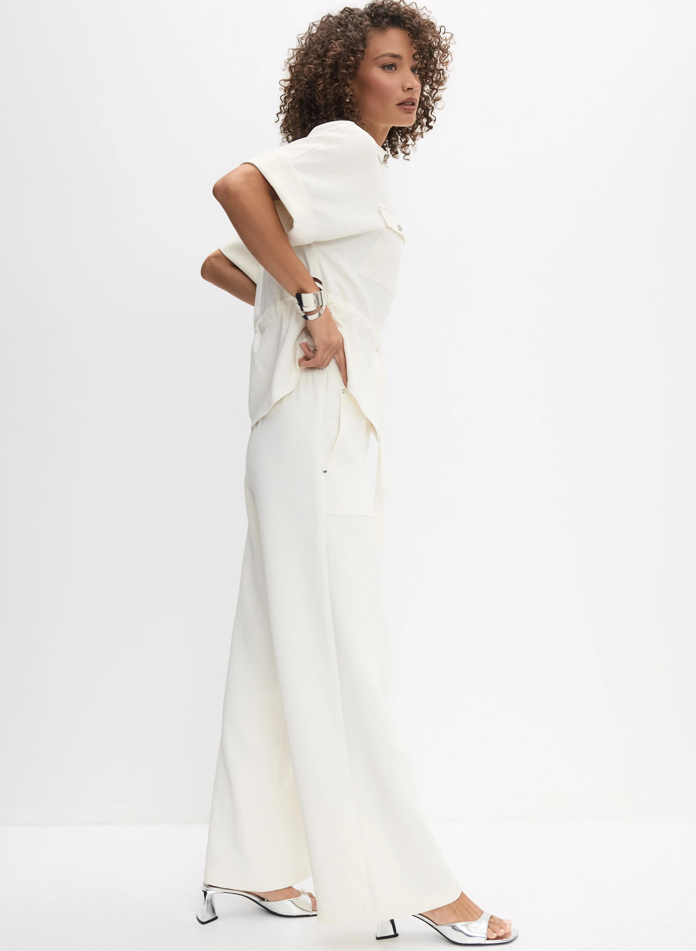 Pull-On Wide-Leg Pants - Image 7