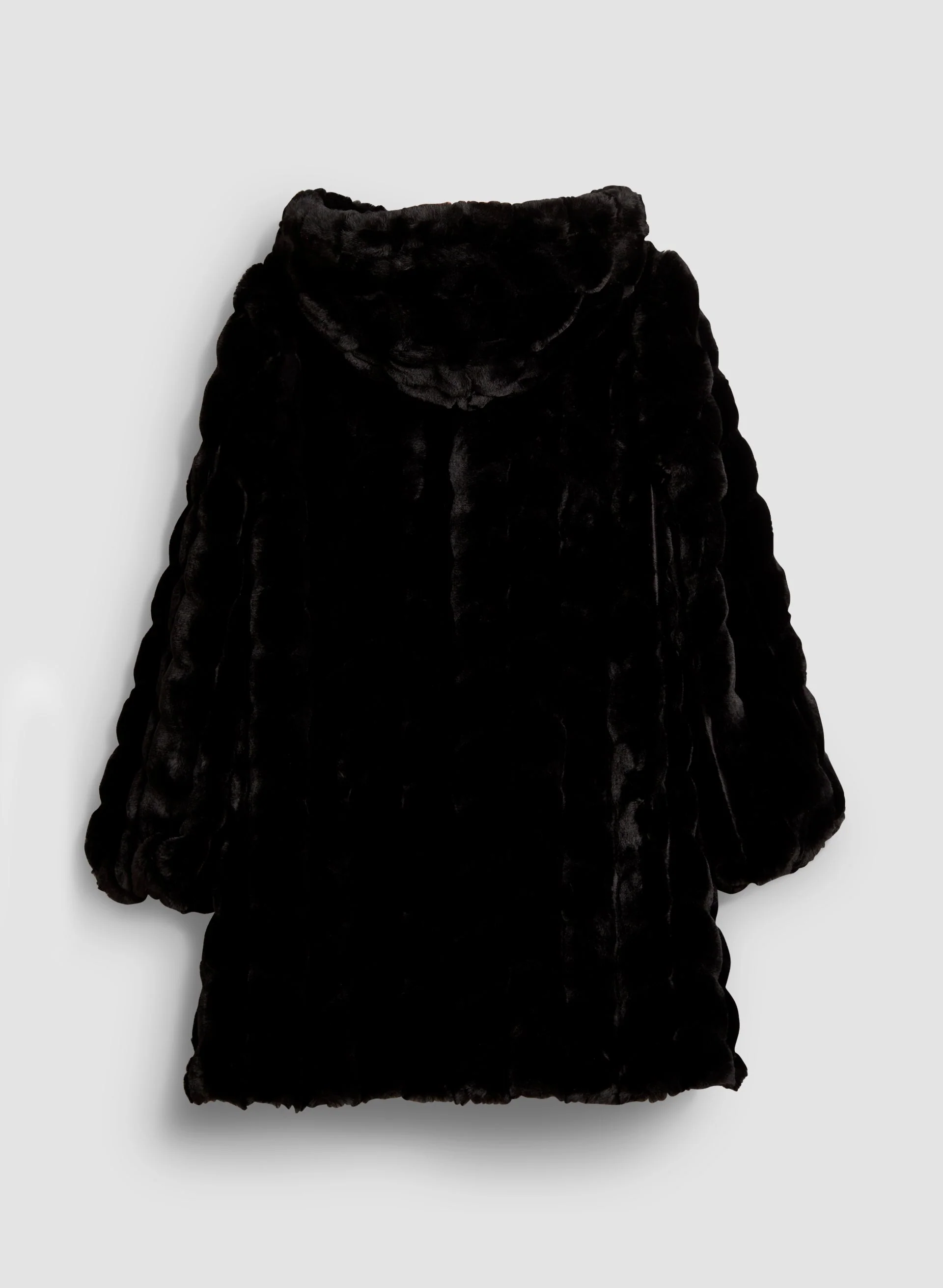 Reversible Faux Fur Coat - Image 7