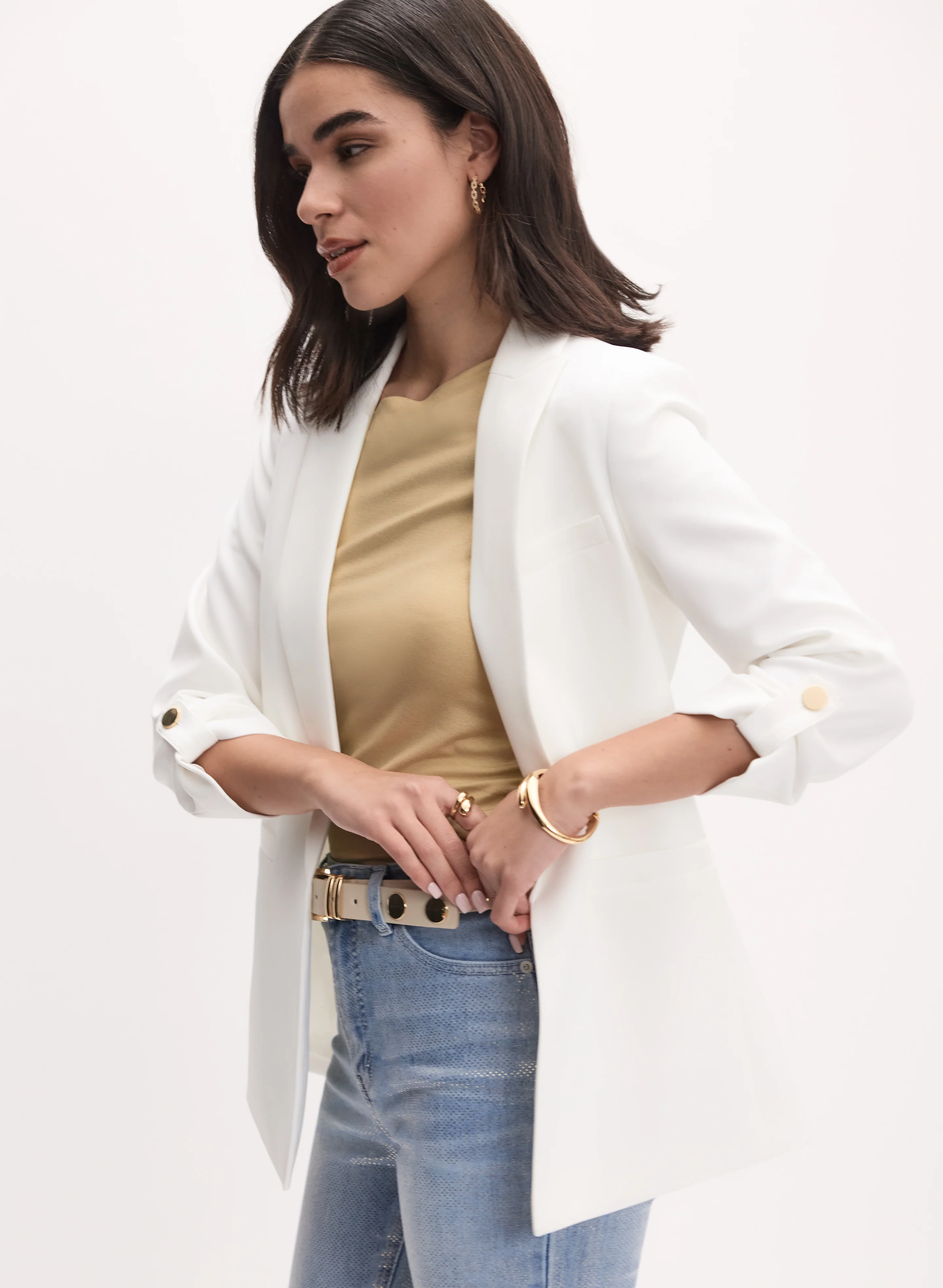 Rolled Sleeve Jacket - Image 7