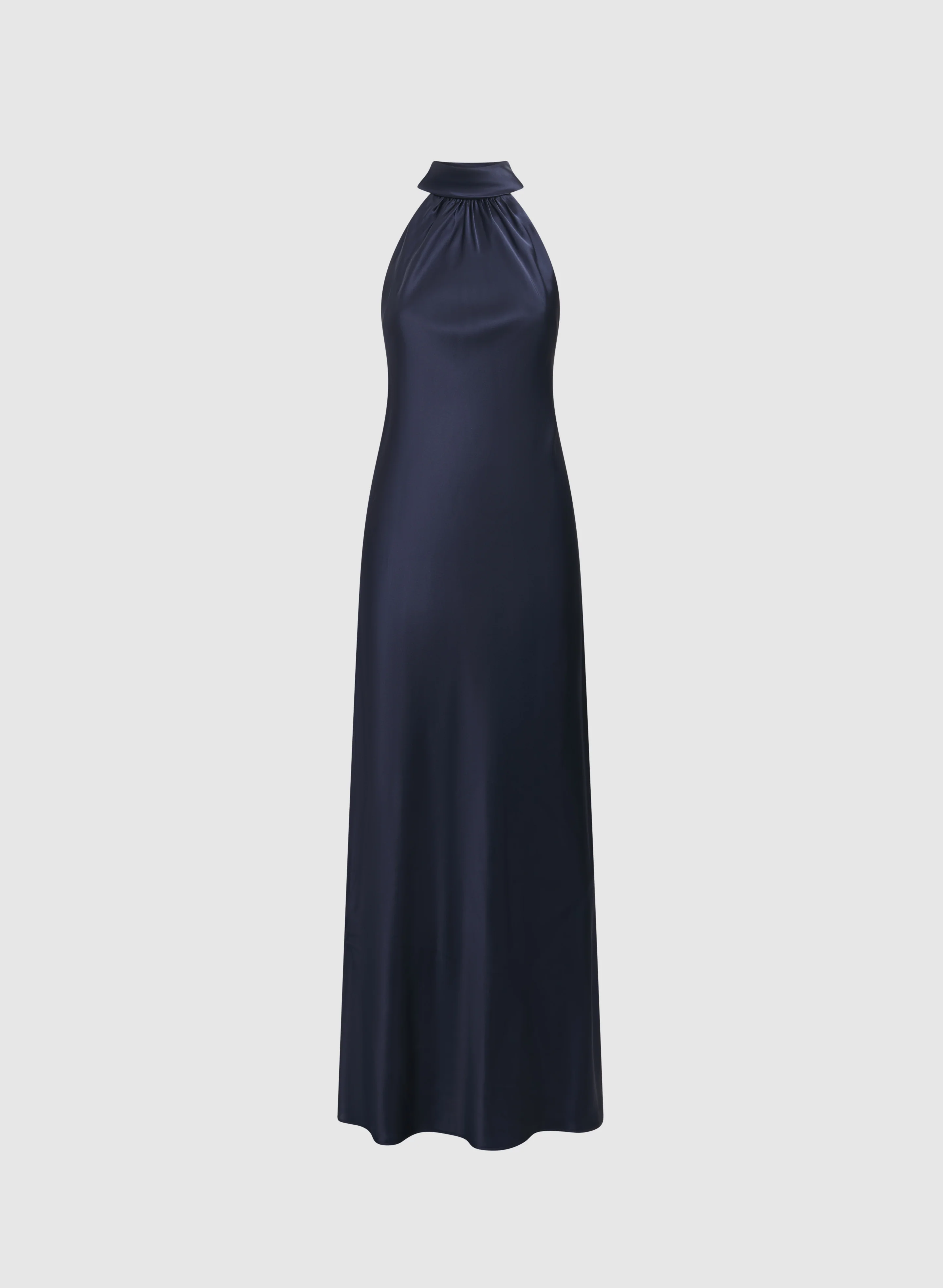 Satin Halter Neck Dress - Image 6
