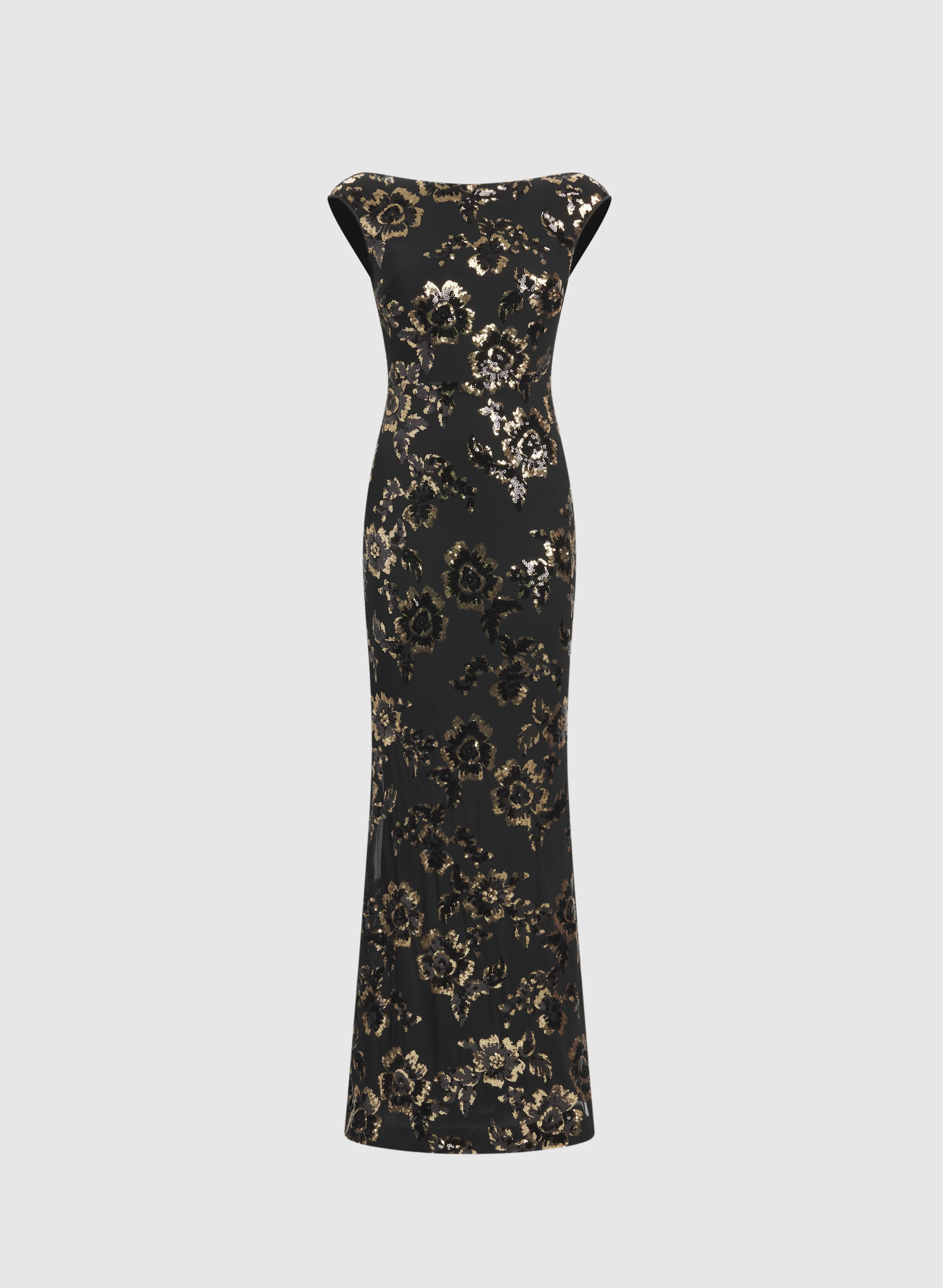 Sequin Floral Dress - Image 6