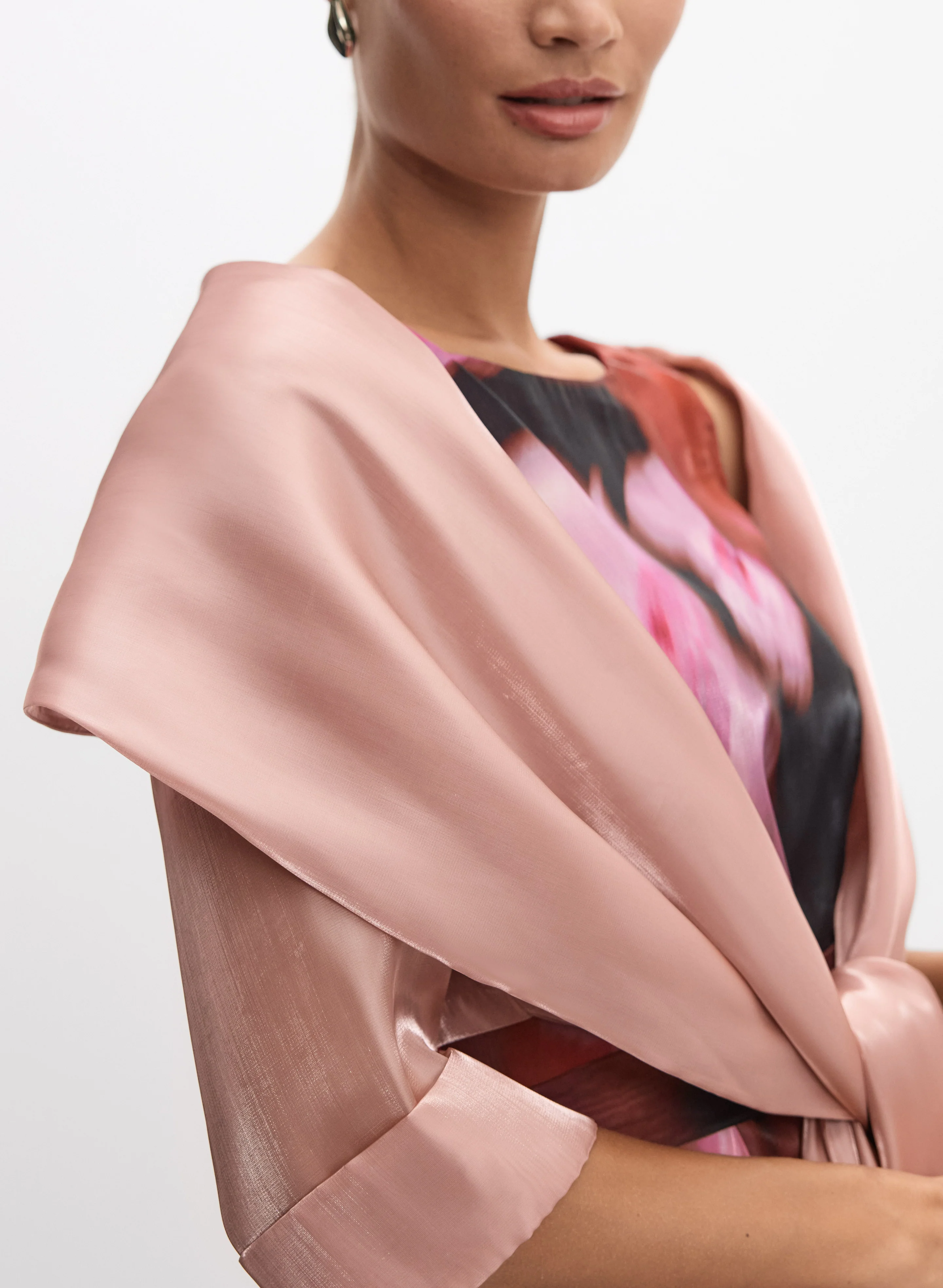 Shimmer Organza Bolero - Image 2