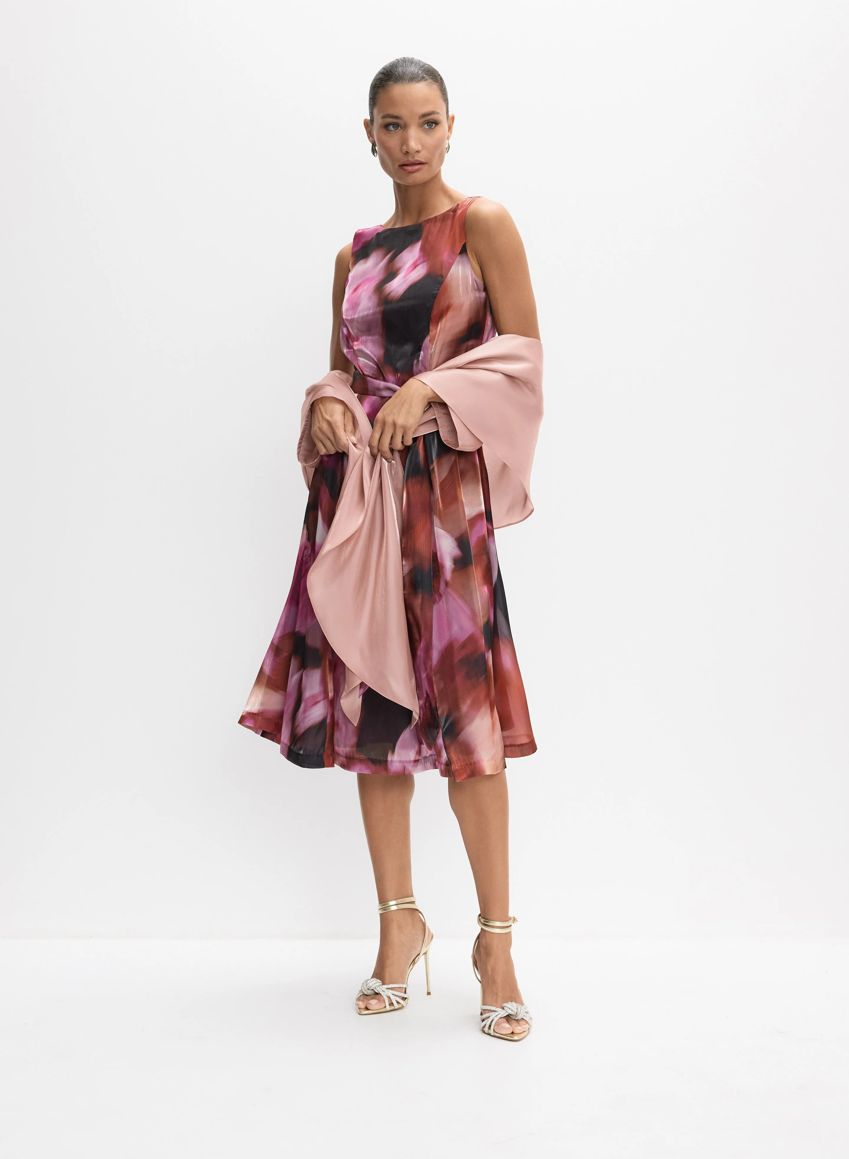 Shimmer Organza Bolero - Image 3