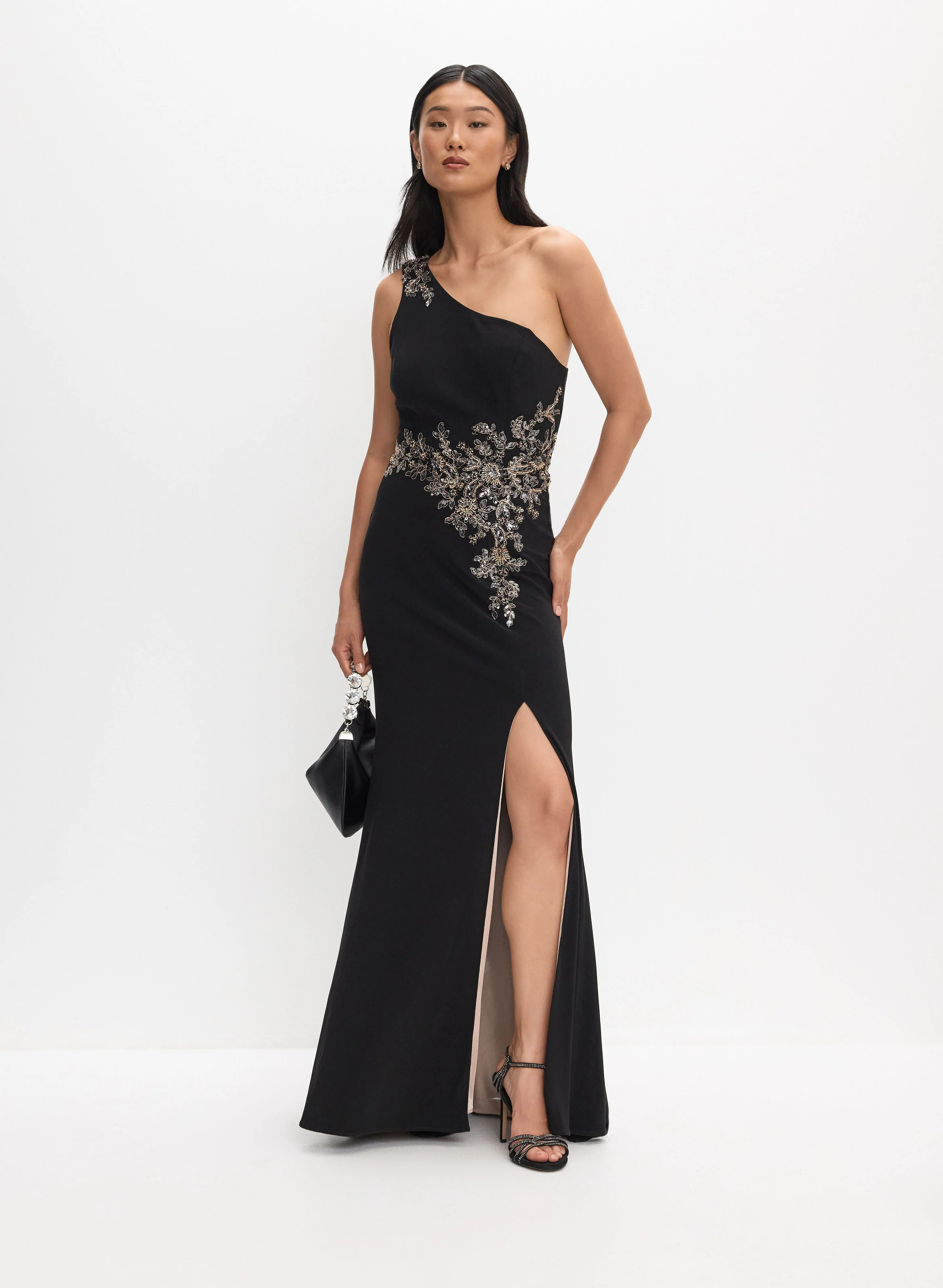 Single-Shoulder Dress