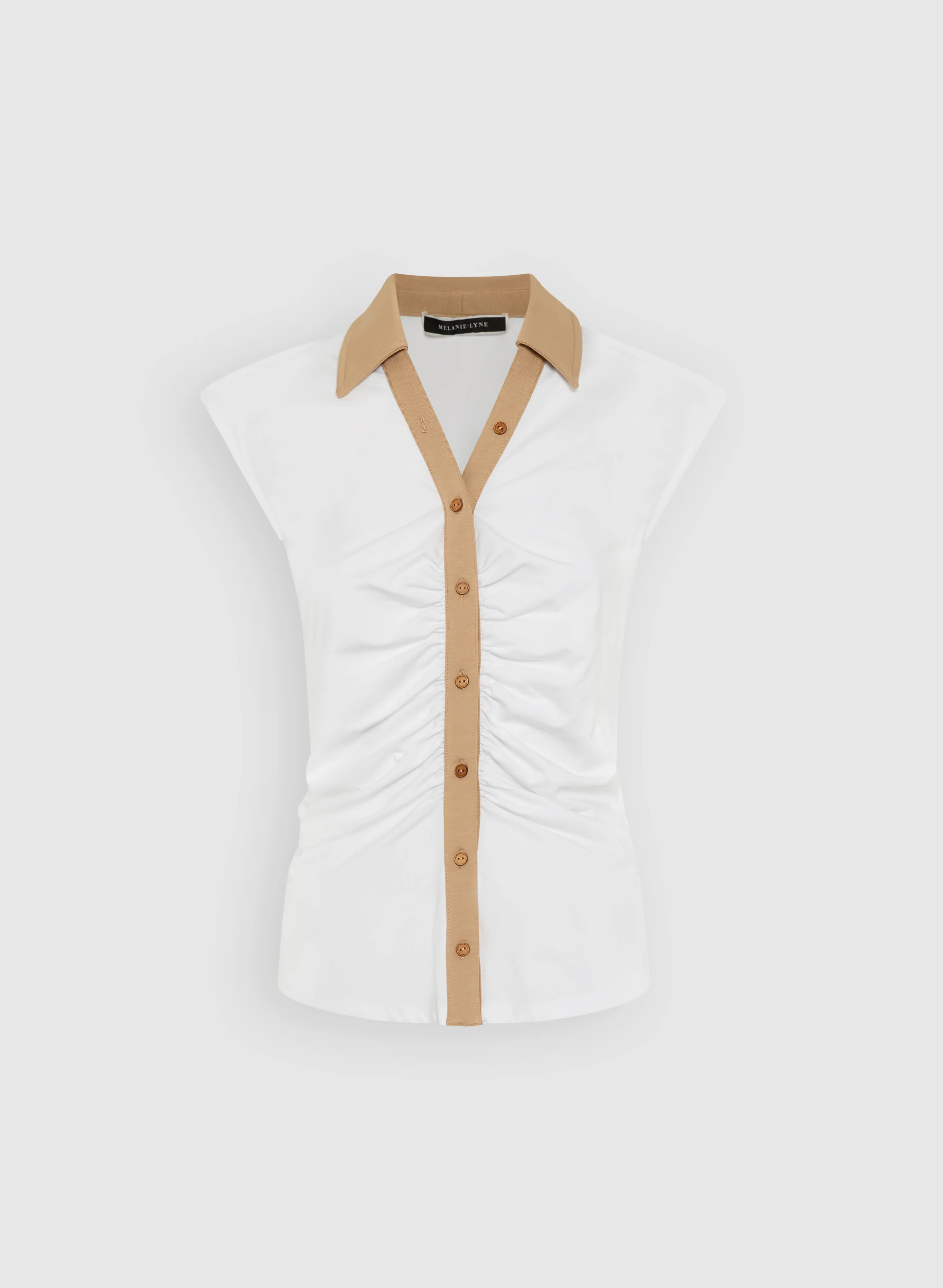 Sleeveless Ruched Top - Image 6
