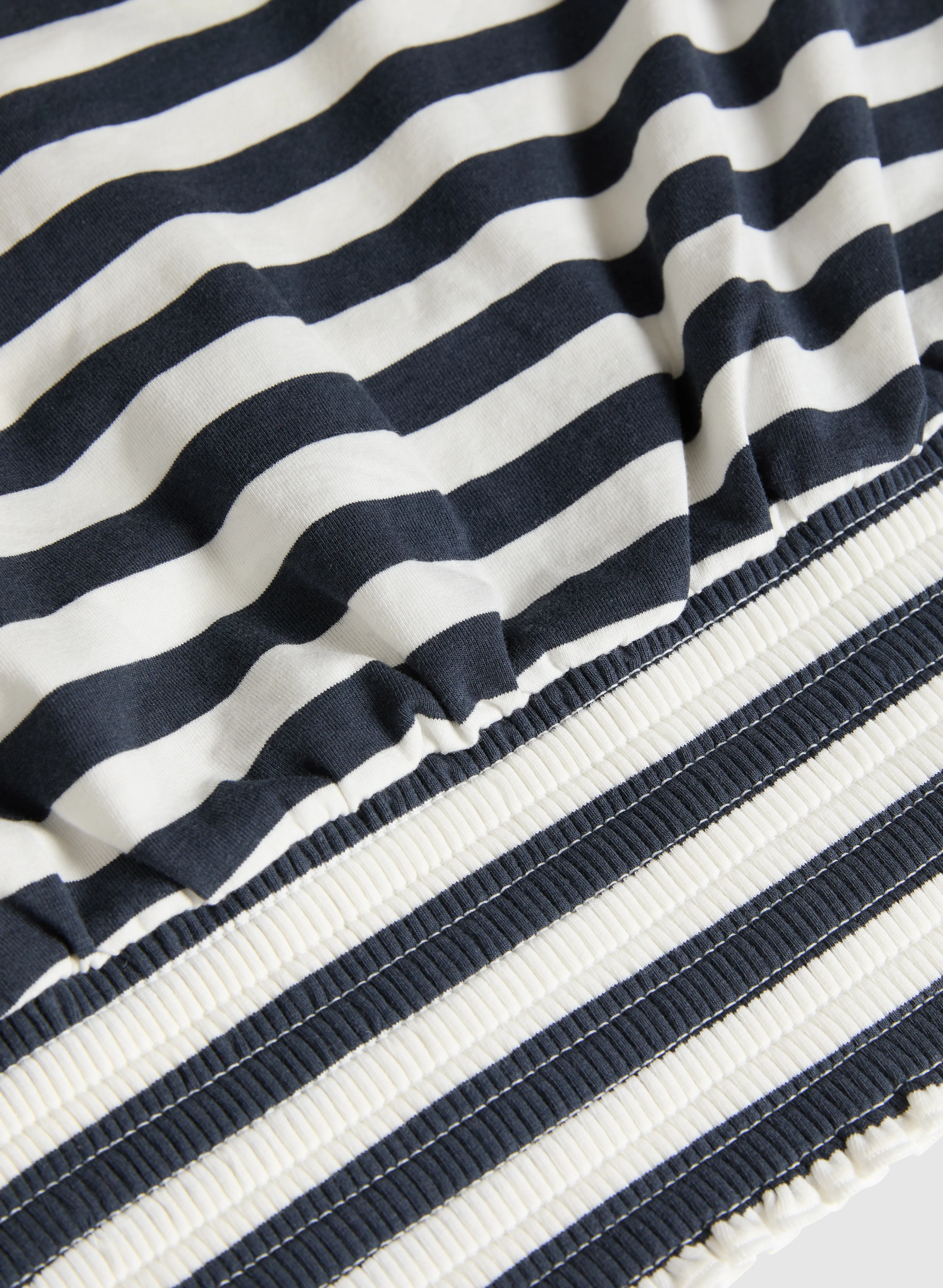Smocked Hem T-Shirt - Image 7
