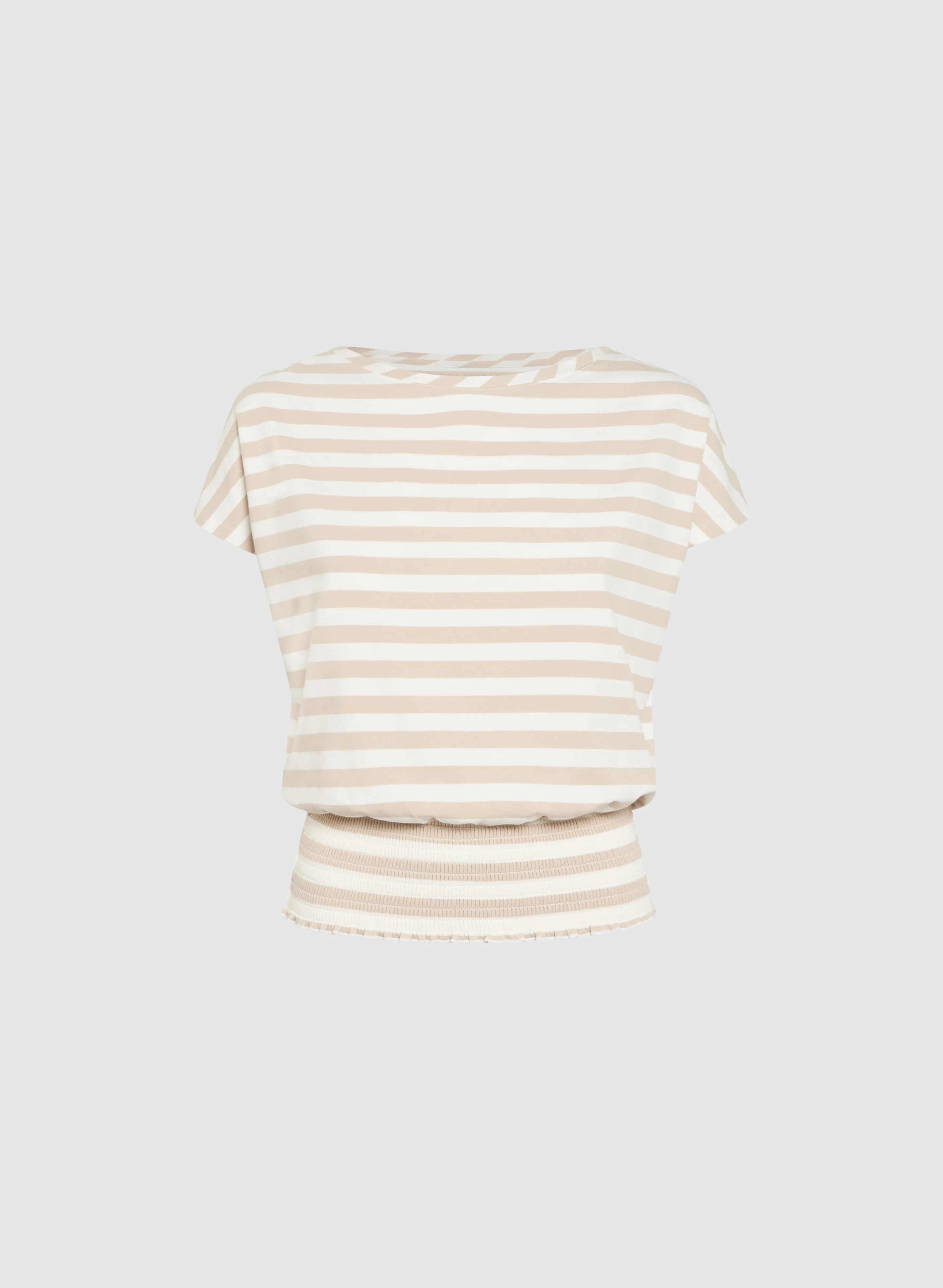 Smocked Hem T-Shirt - Image 6