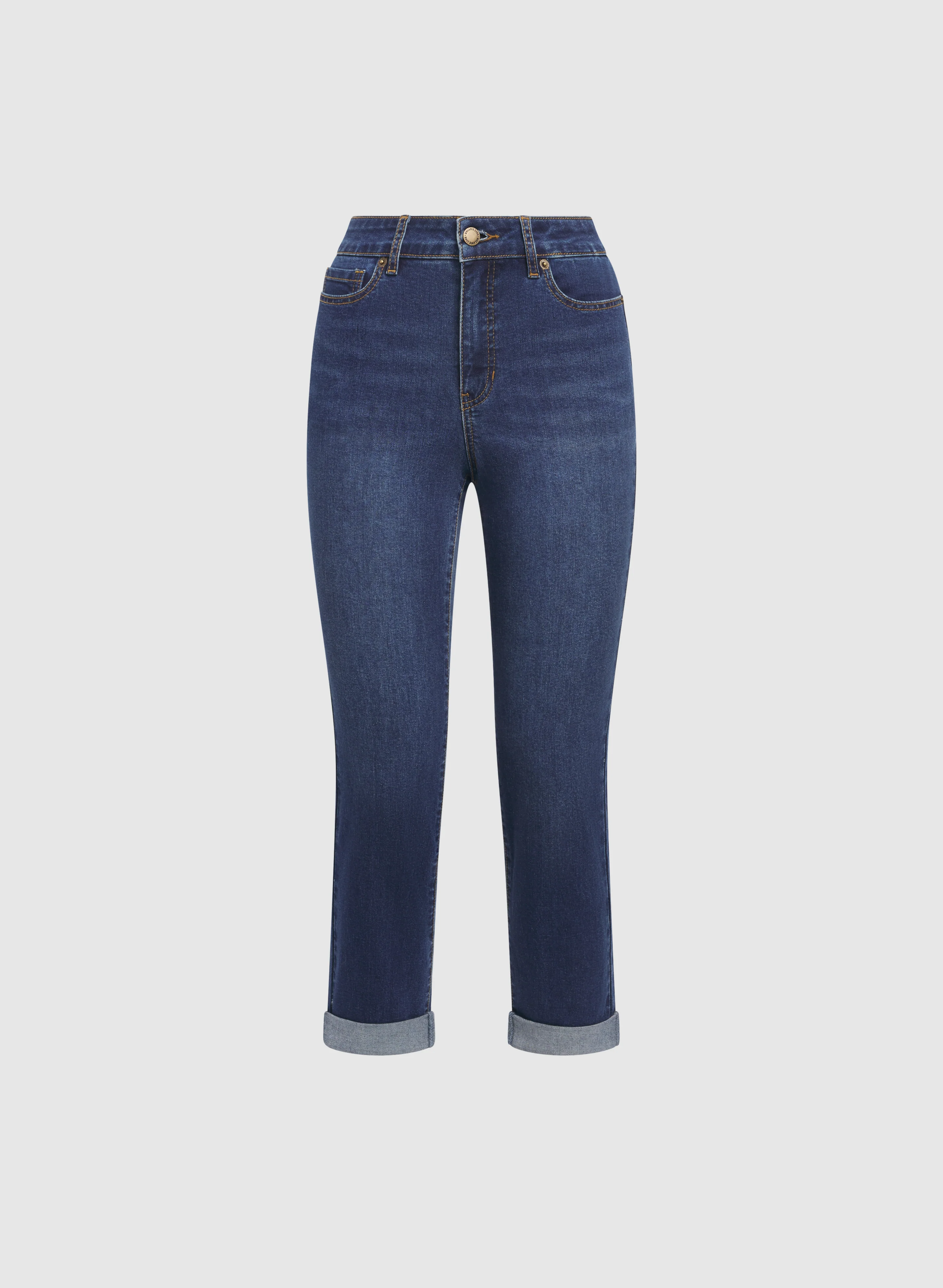 Straight-Leg Denim Capris - Image 6