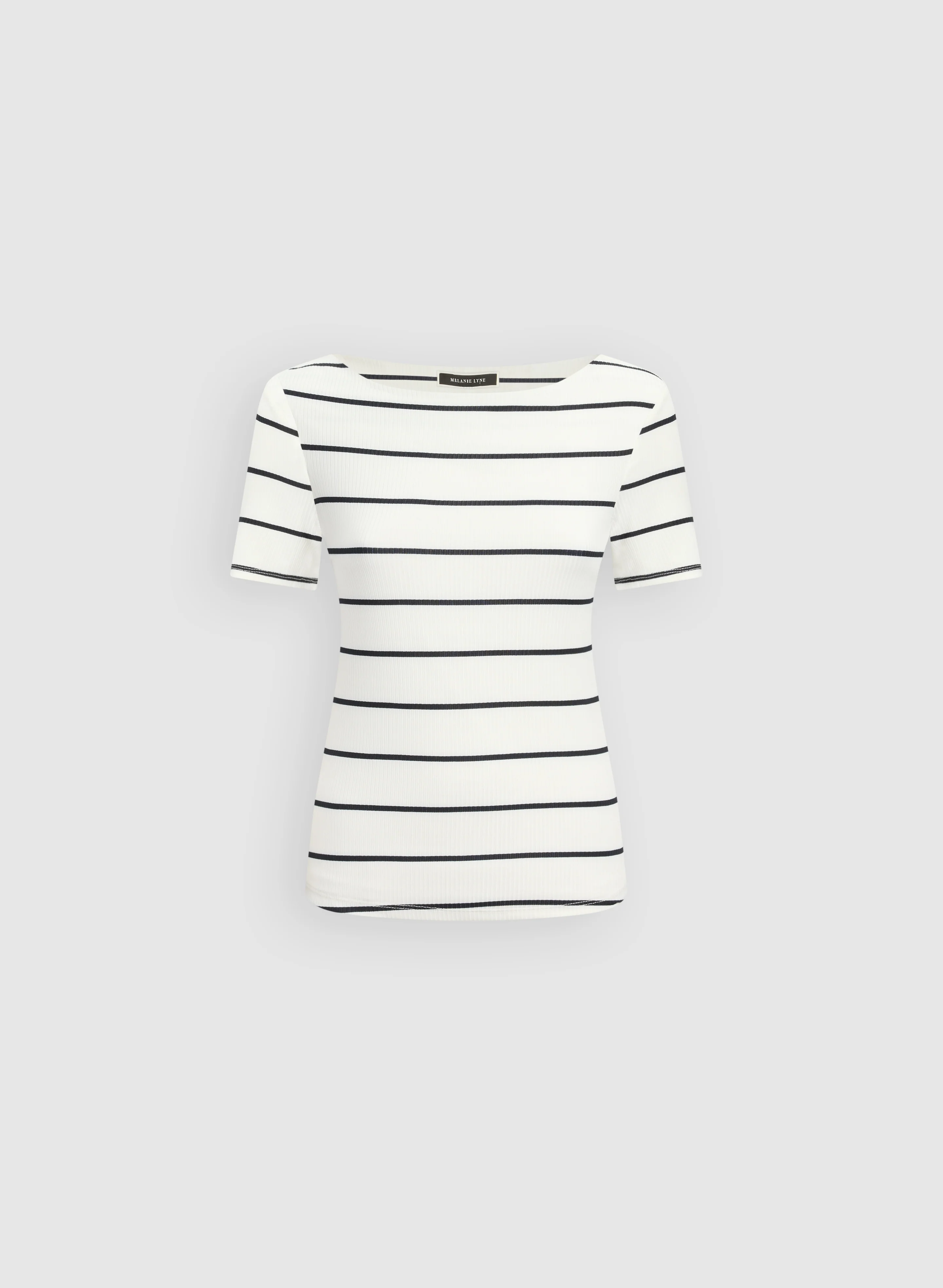 Stripe Rib Knit Top - Image 6