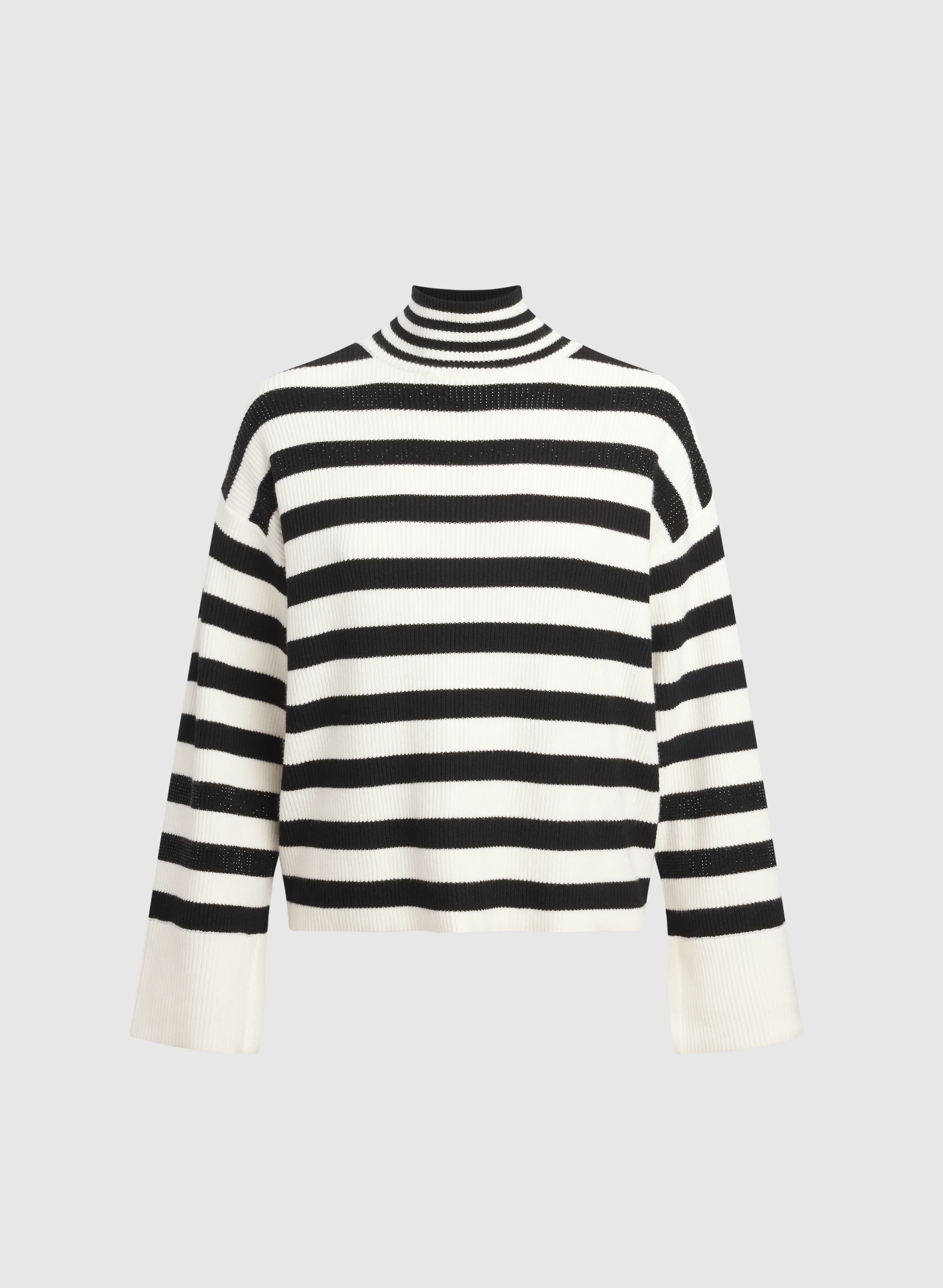 Striped Knit Sweater - Image 5