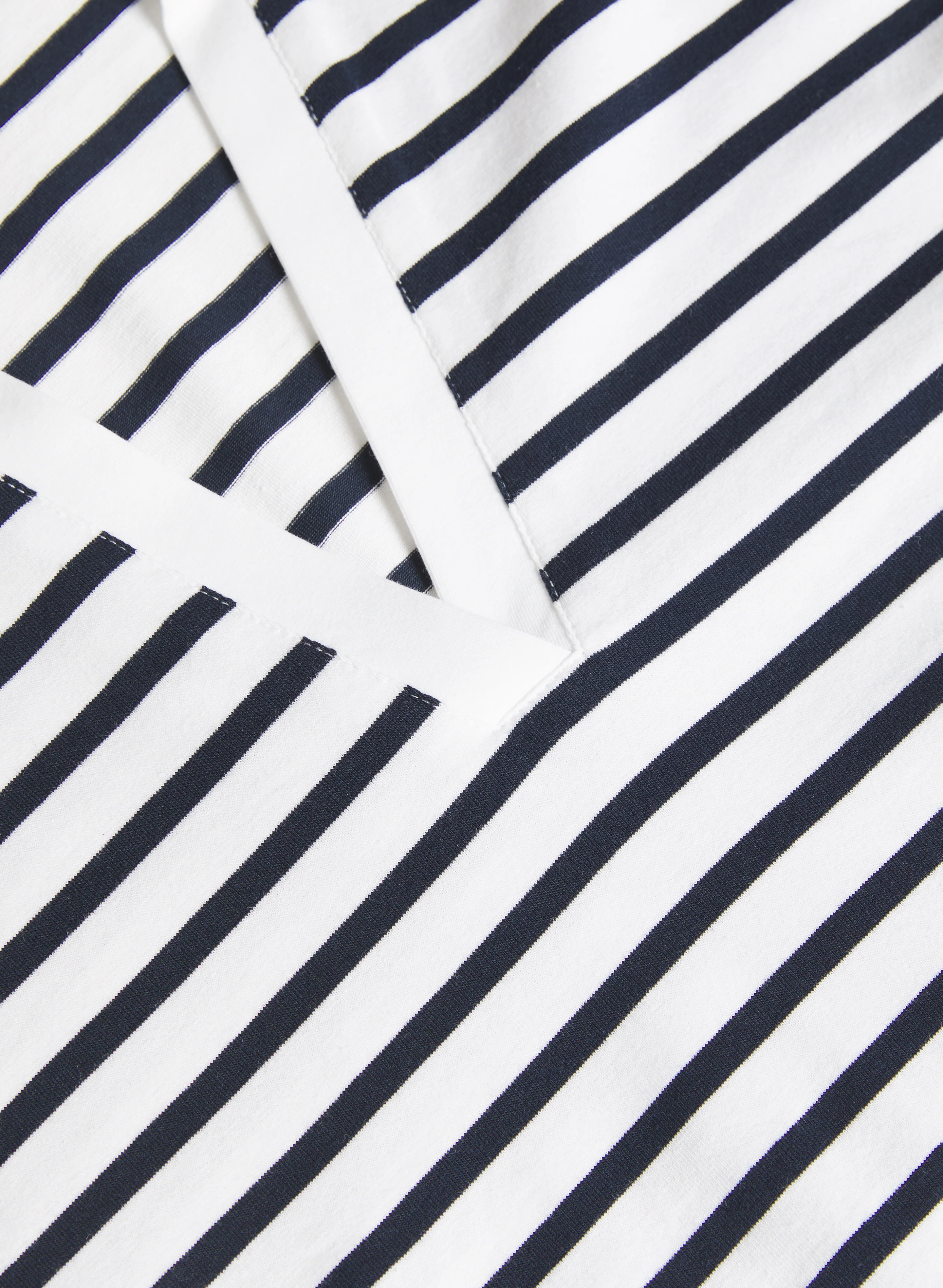 Striped Polo-Neck T-Shirt - Image 7