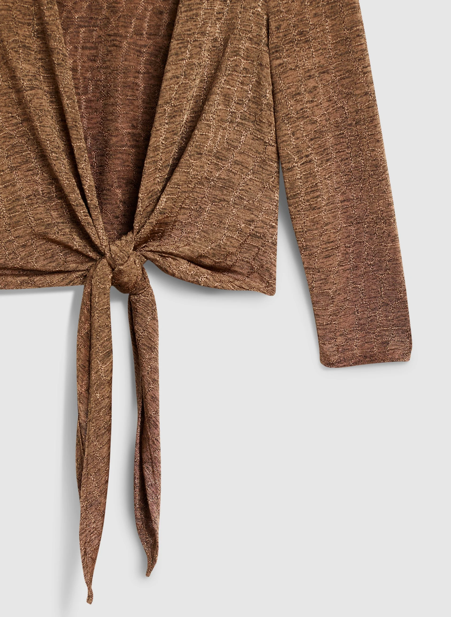 Tie Front Cardigan - Image 7