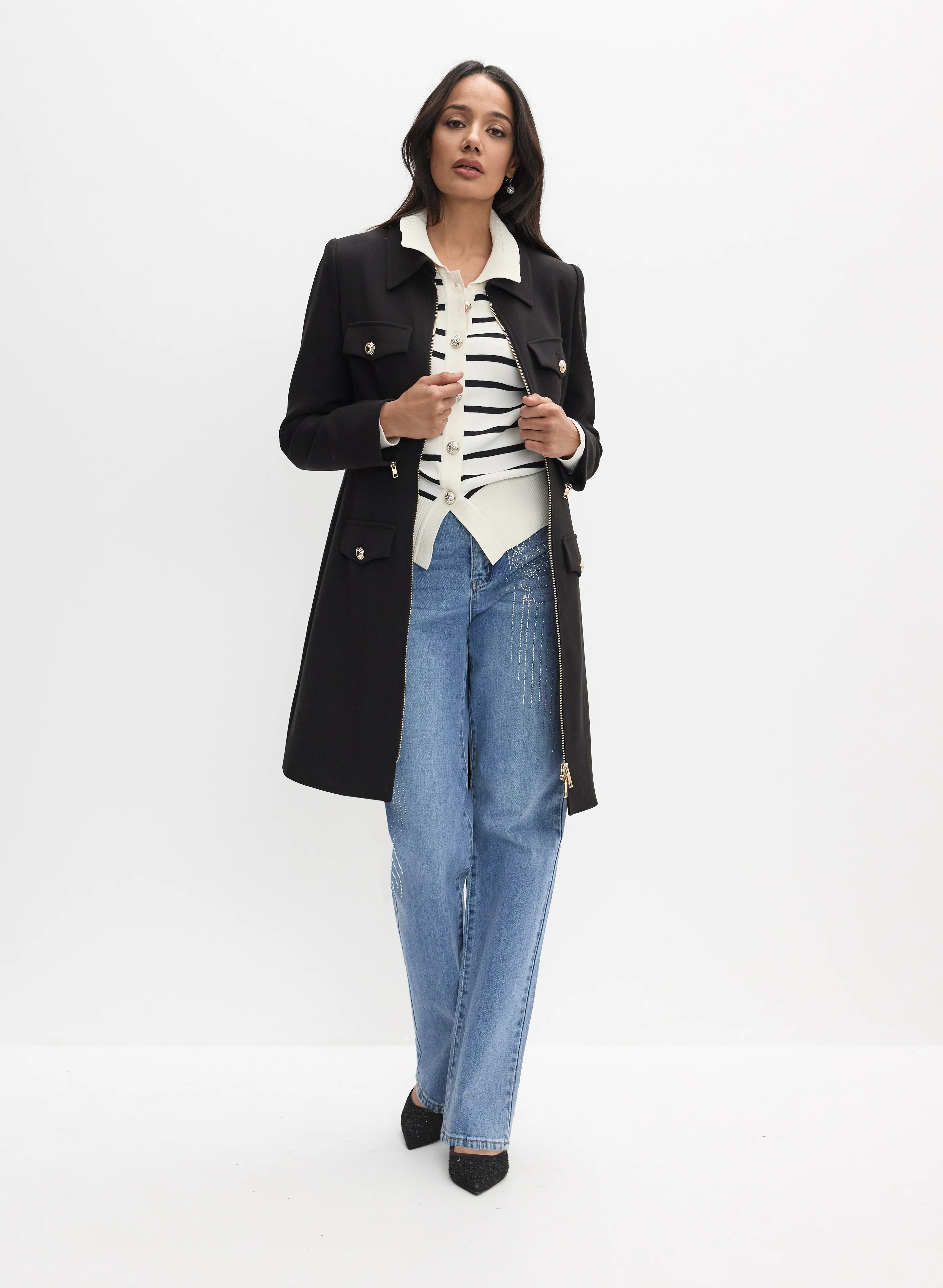 Tricotine Zip Coat - Image 8