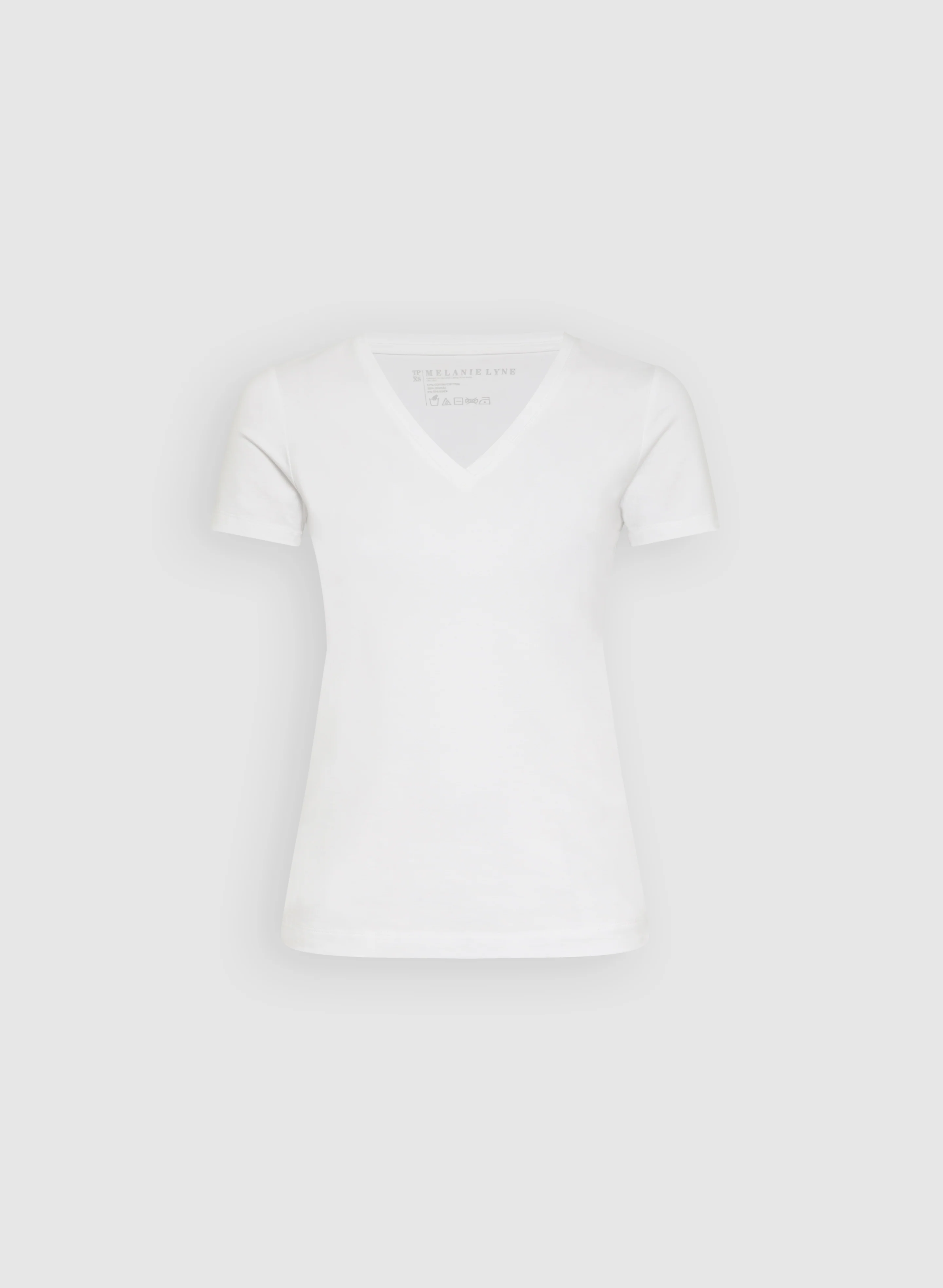 V-Neck Cotton T-Shirt - Image 6
