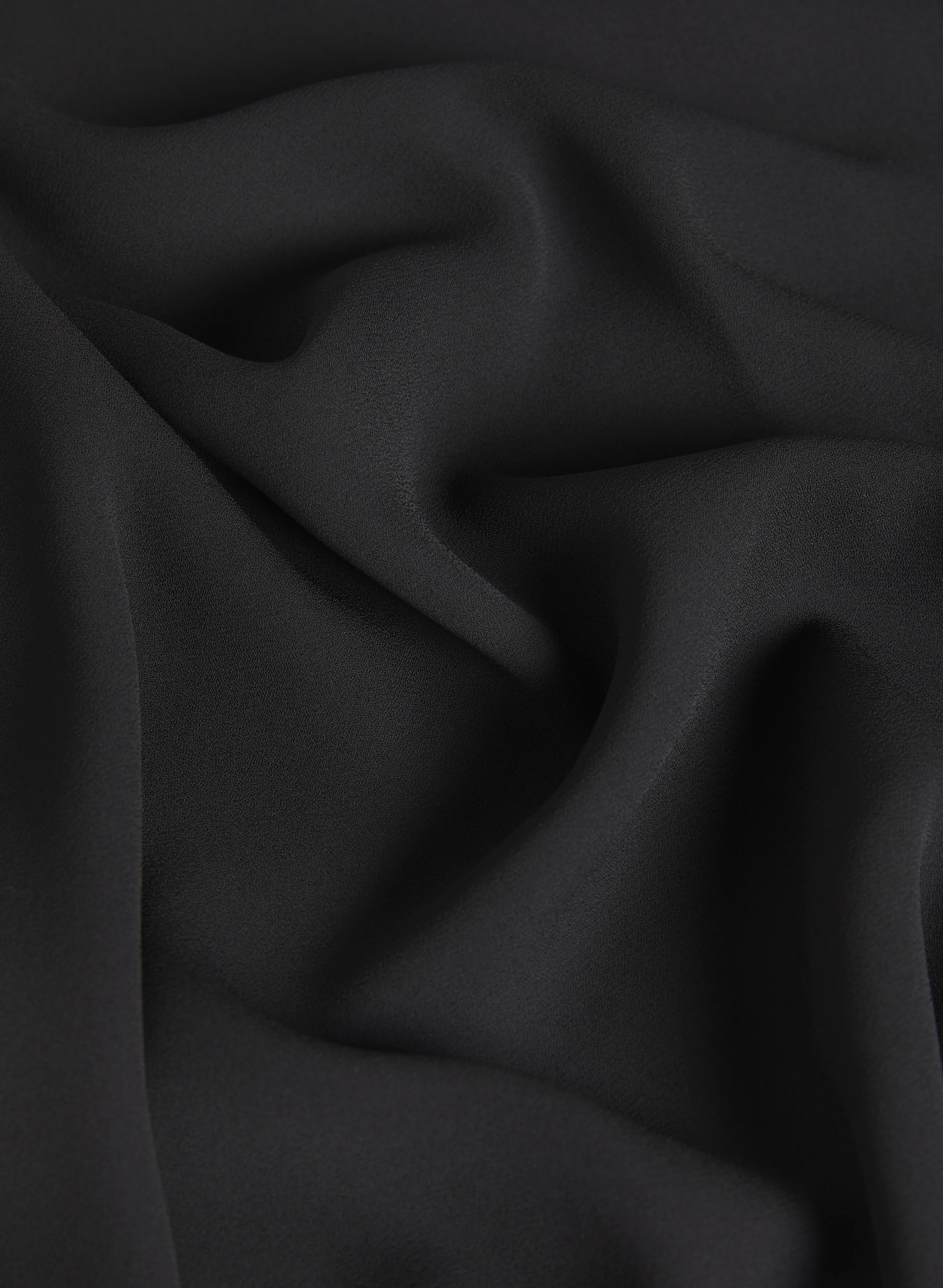 V-Neck Crepe Blouse - Image 7
