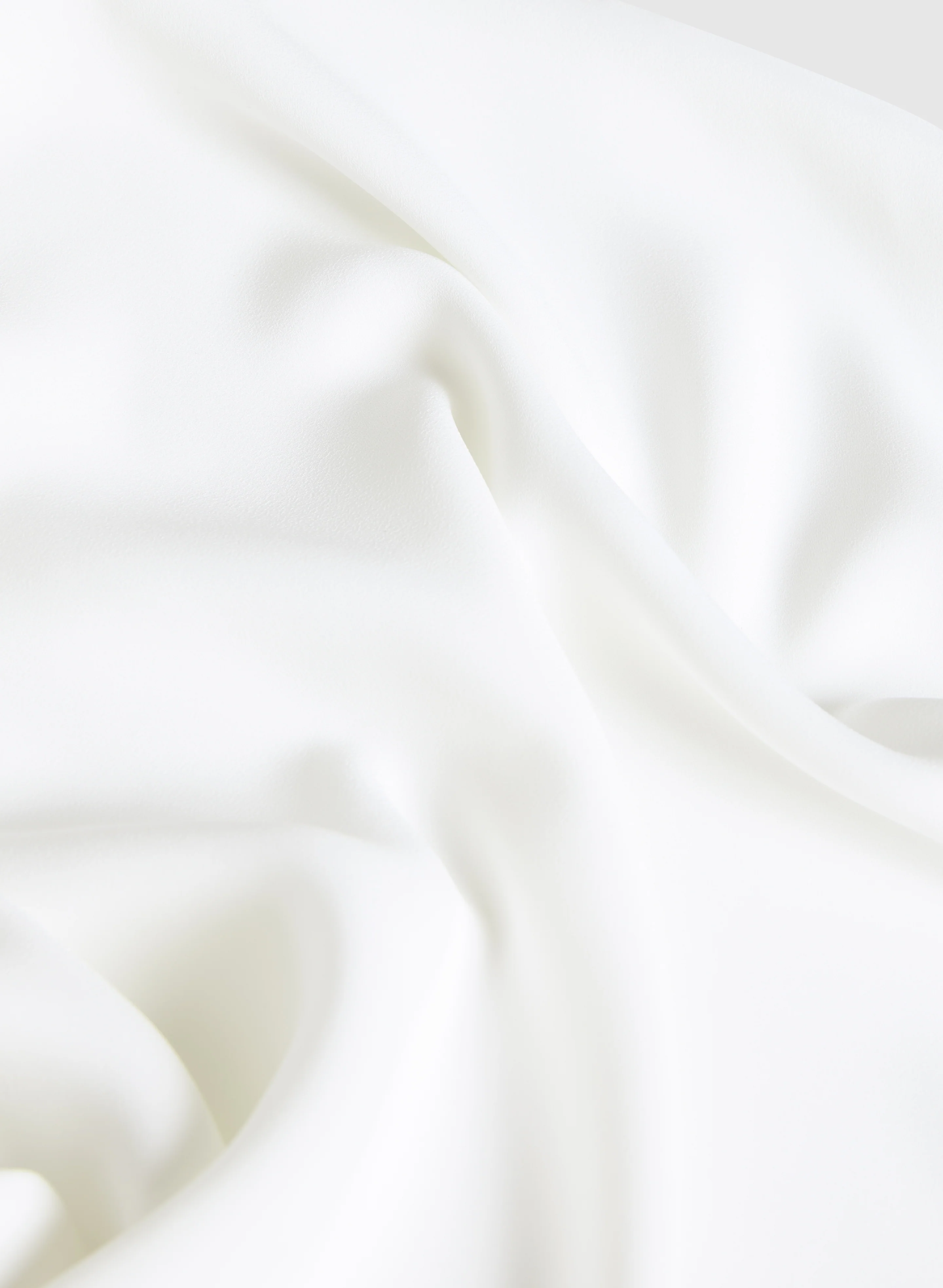 V-Neck Crepe Blouse - Image 7