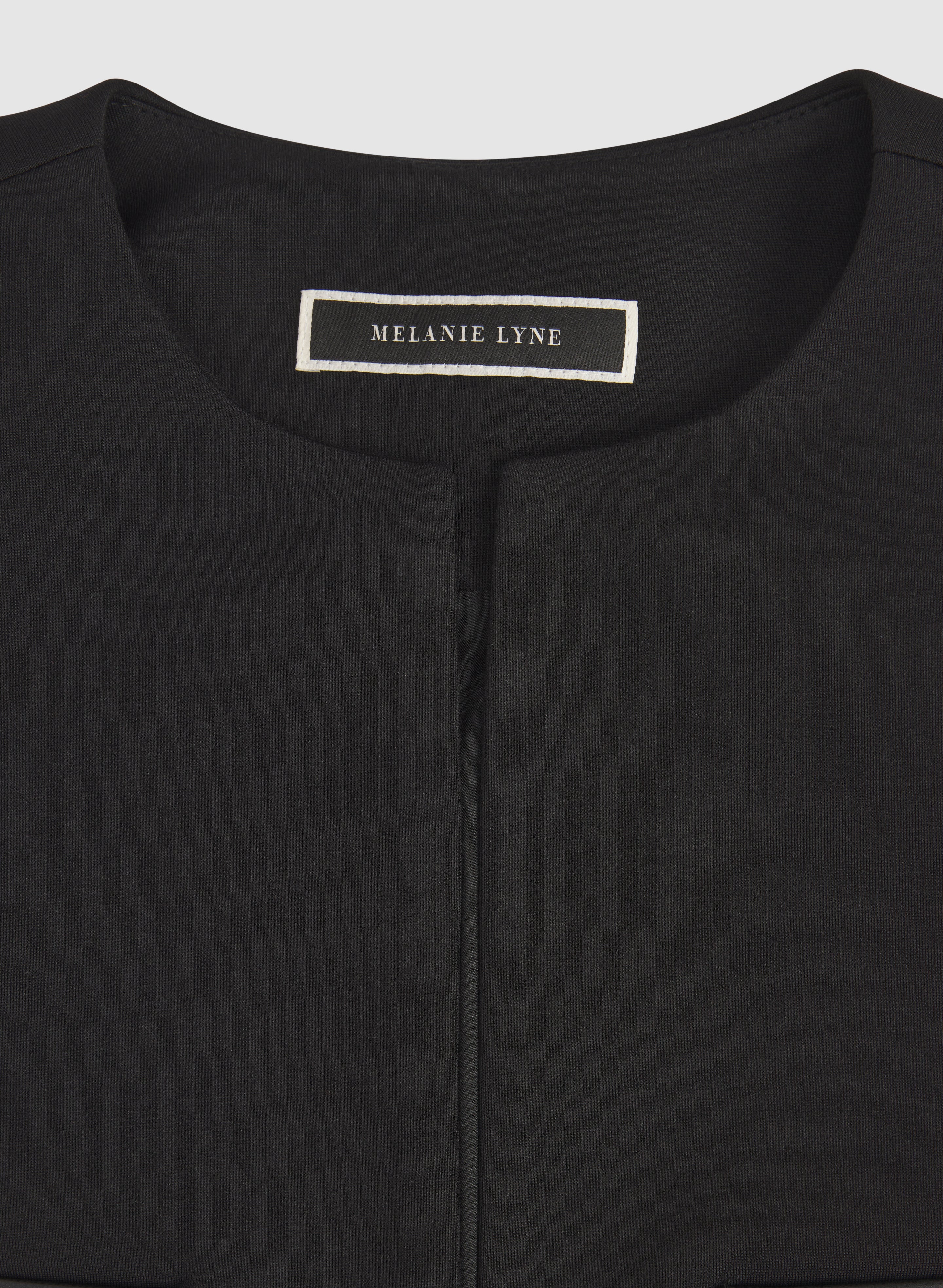 Vegan Leather Trim Bolero - Image 7