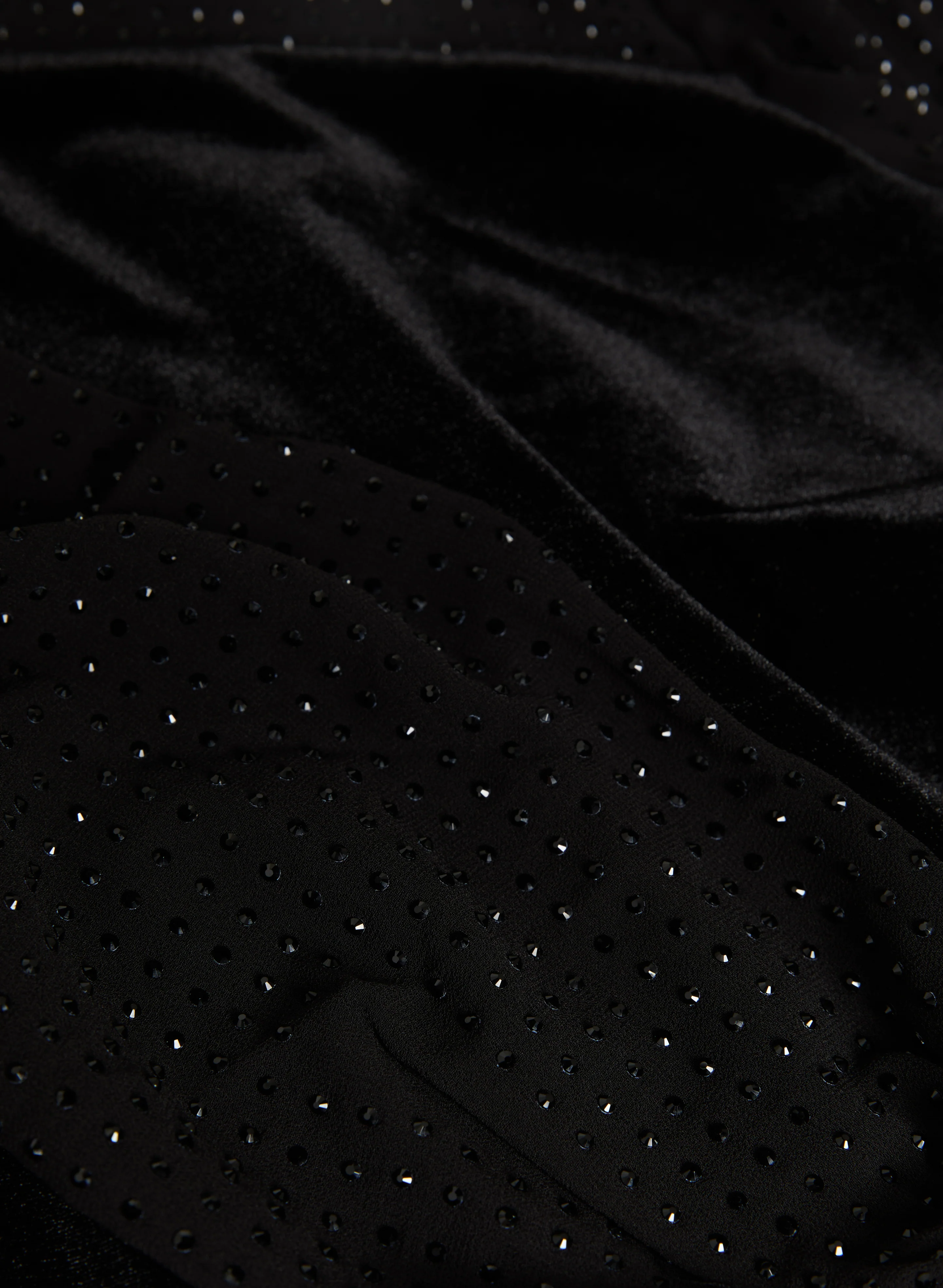 Velvet A-Line Dress - Image 6